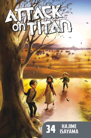 bộ attack on titan 34 (english edition)