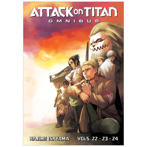 bộ attack on titan omnibus 8 (vol. 22-24)