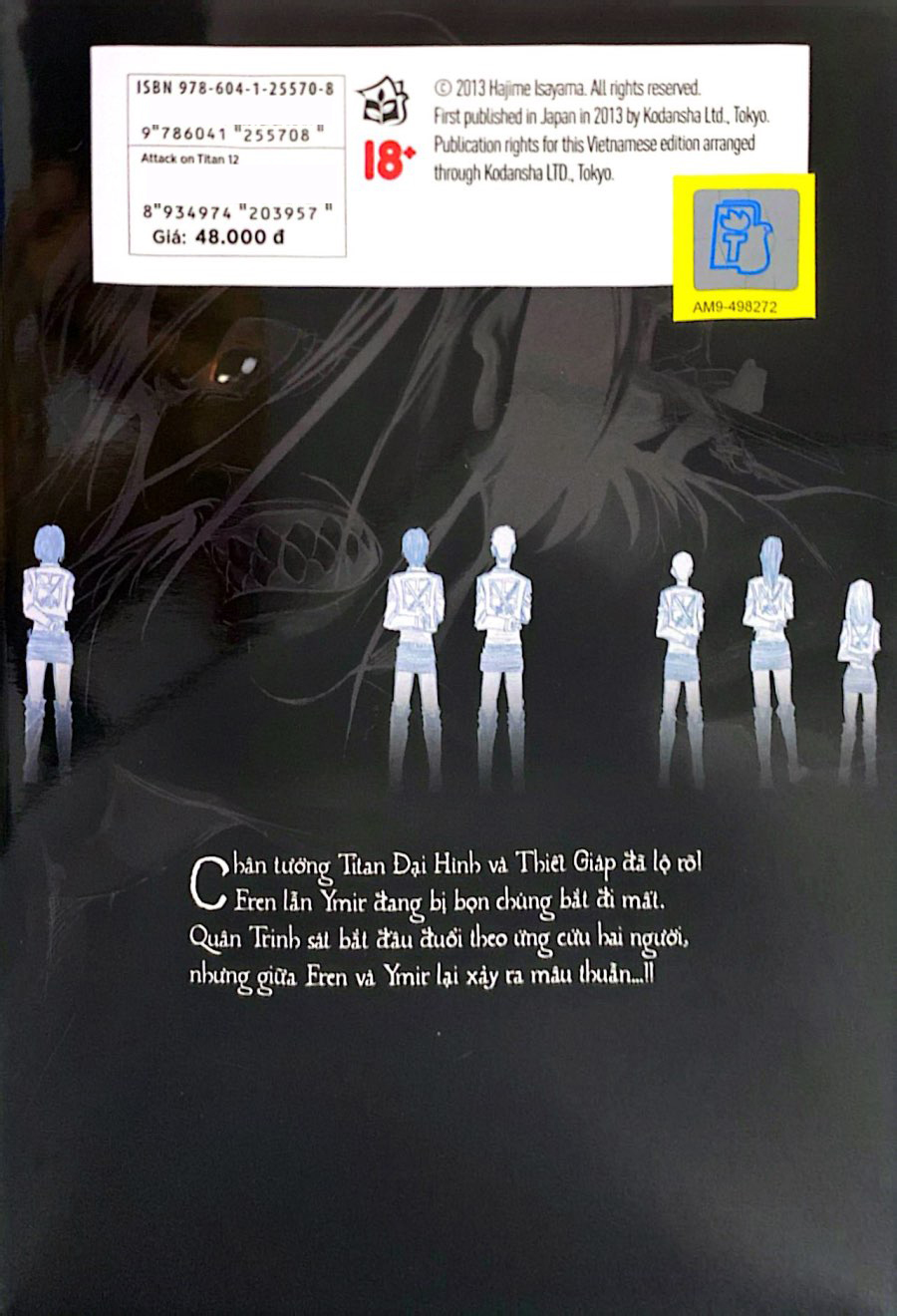 Bộ
						
										
										Attack On Titan - Tập 12