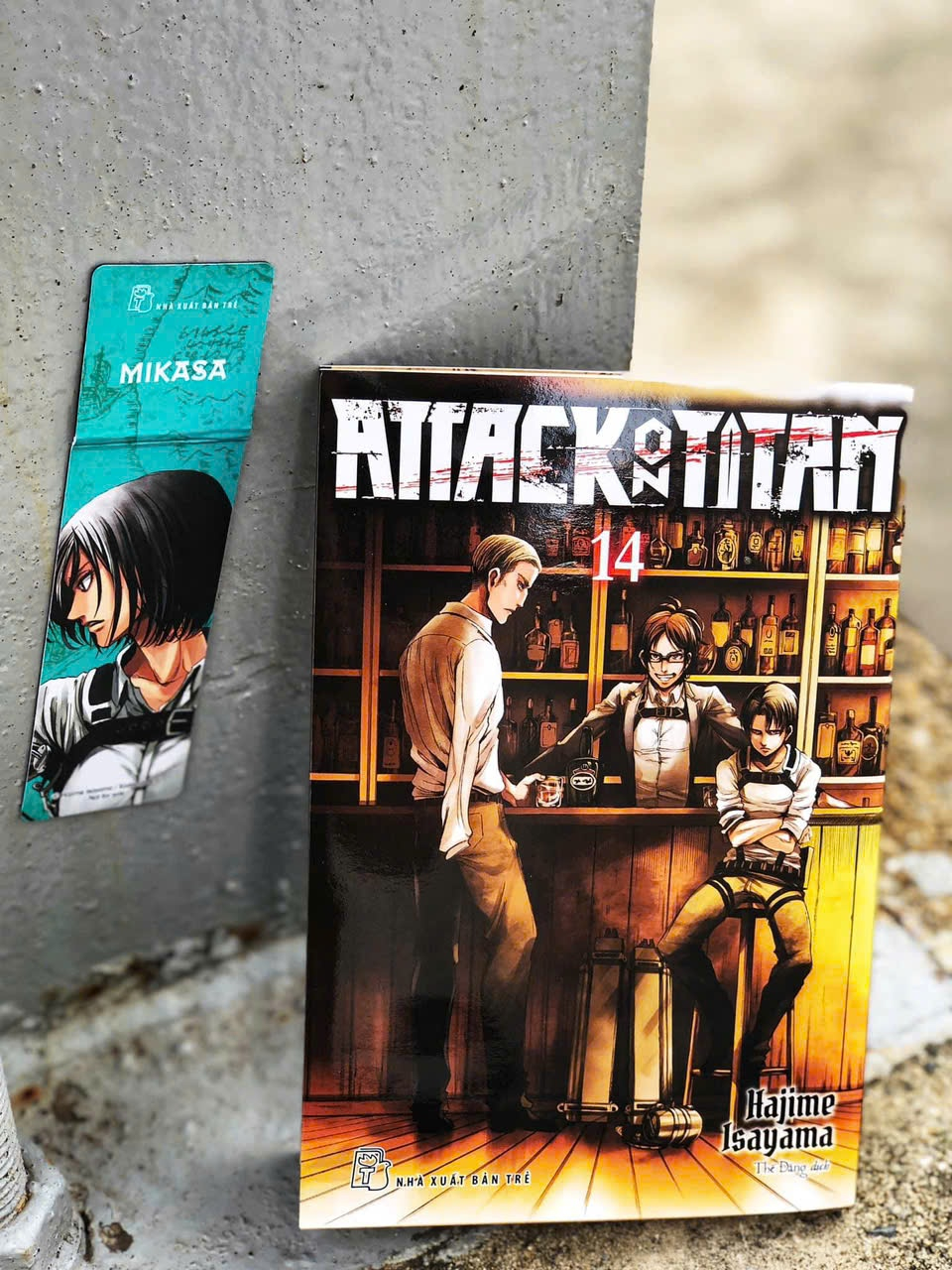 Bộ Attack On Titan - Tập 14 -Tặng Kèm Bookmark Nam Châm