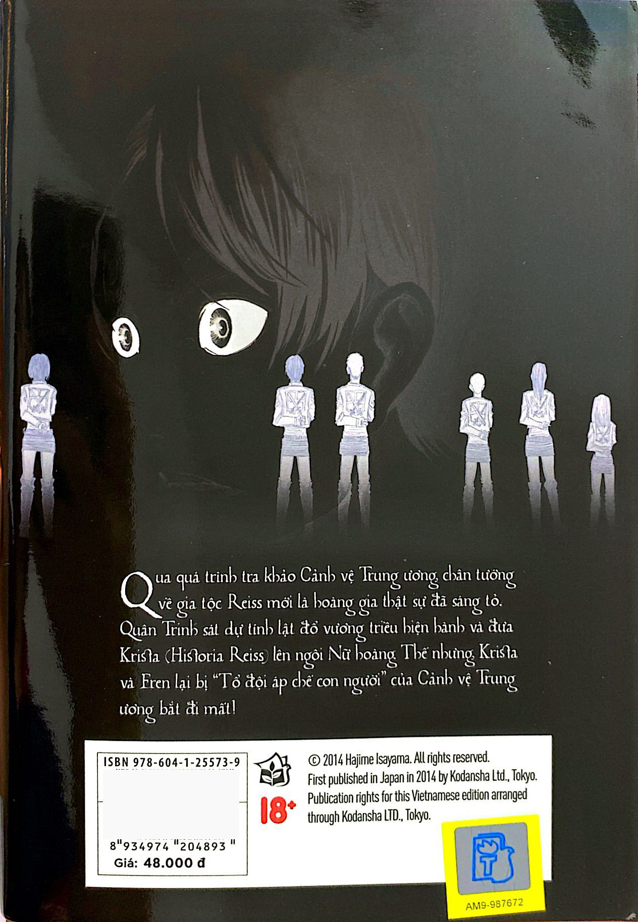 Bo
						
										
										Attack On Titan - Tap 15 - Tang Kem Bia 2 Mat