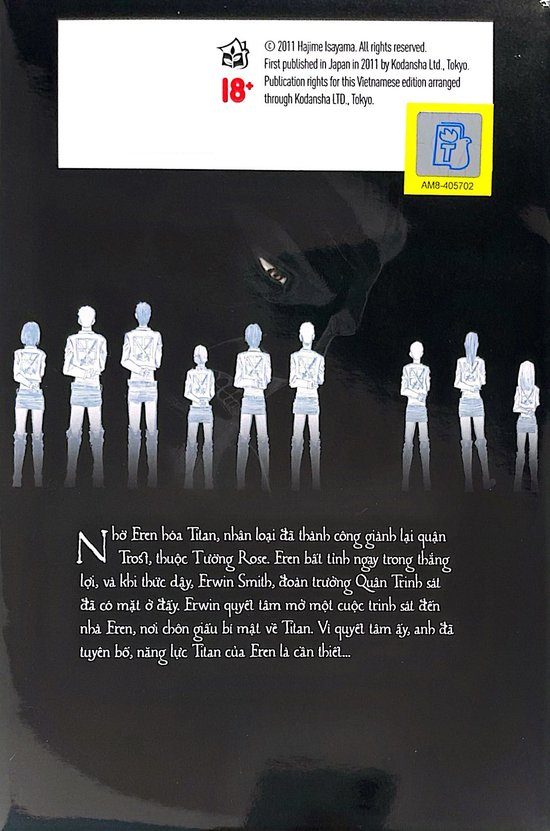 bộ attack on titan - tập 5