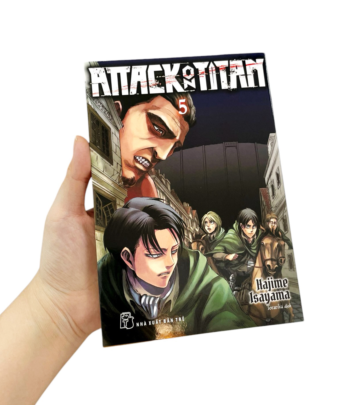 bộ attack on titan - tập 5