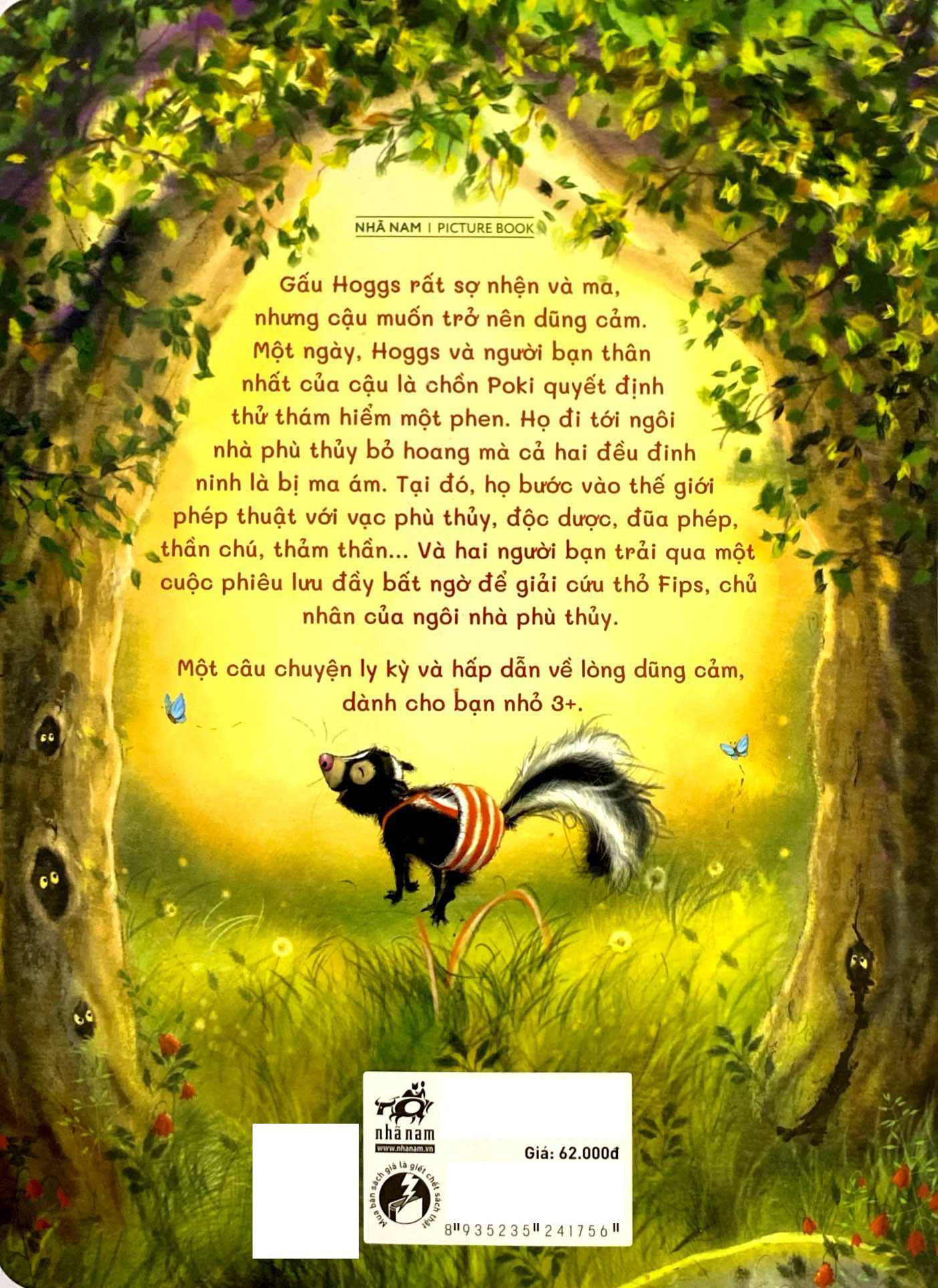 bộ ba phép thuật - gấu hoggs dũng cảm