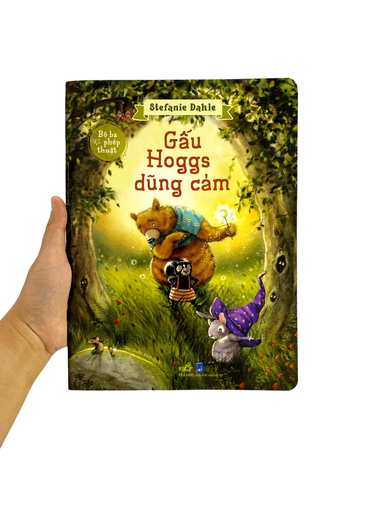 bộ ba phép thuật - gấu hoggs dũng cảm