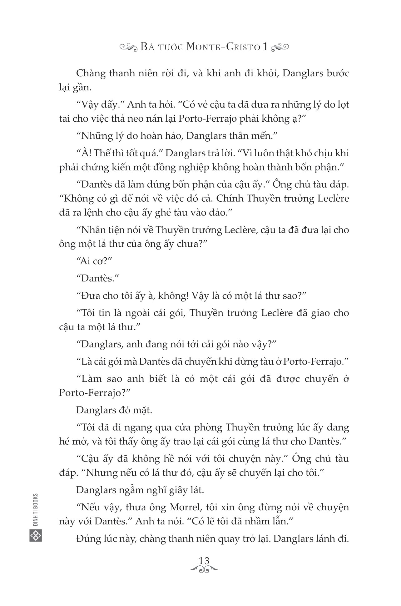 bộ bá tước monte cristo - tập 1