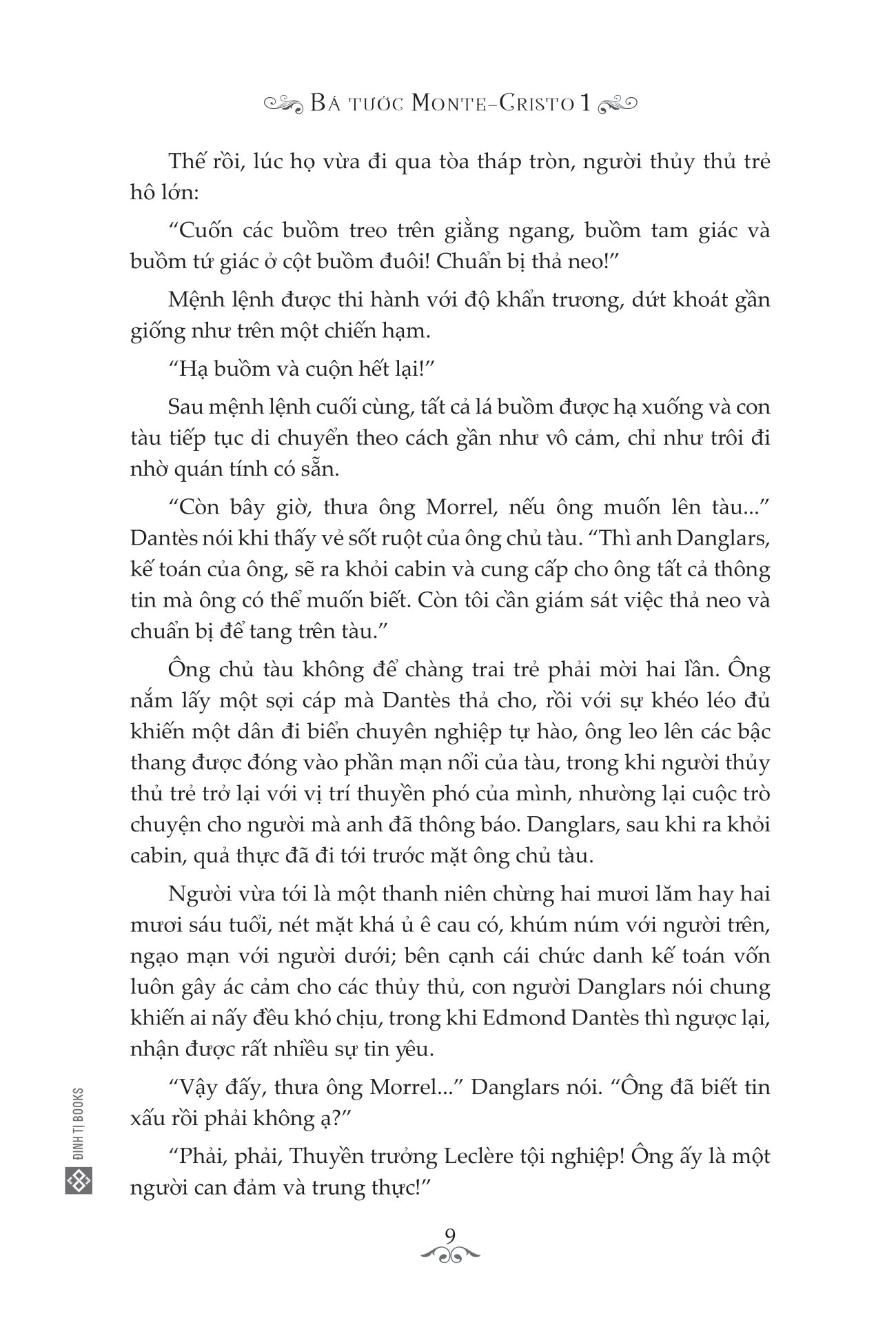 bộ bá tước monte cristo - tập 1