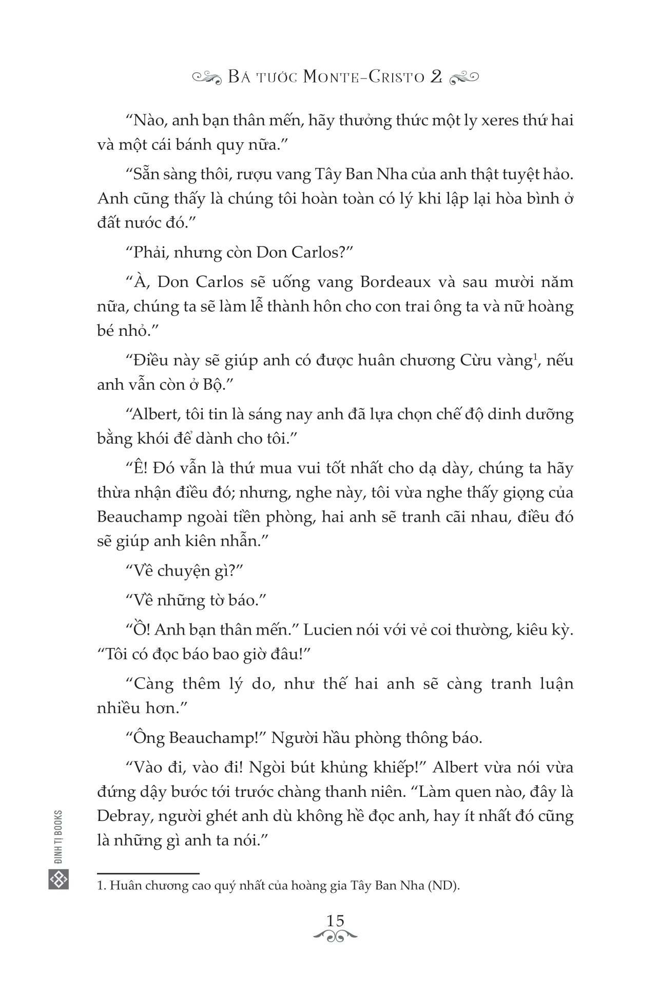 bộ bá tước monte cristo - tập 2