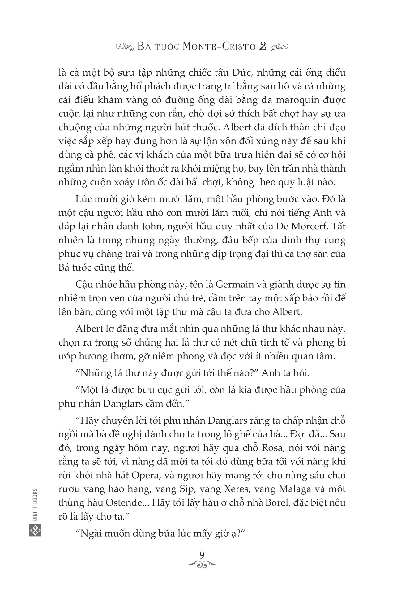 bộ bá tước monte cristo - tập 2