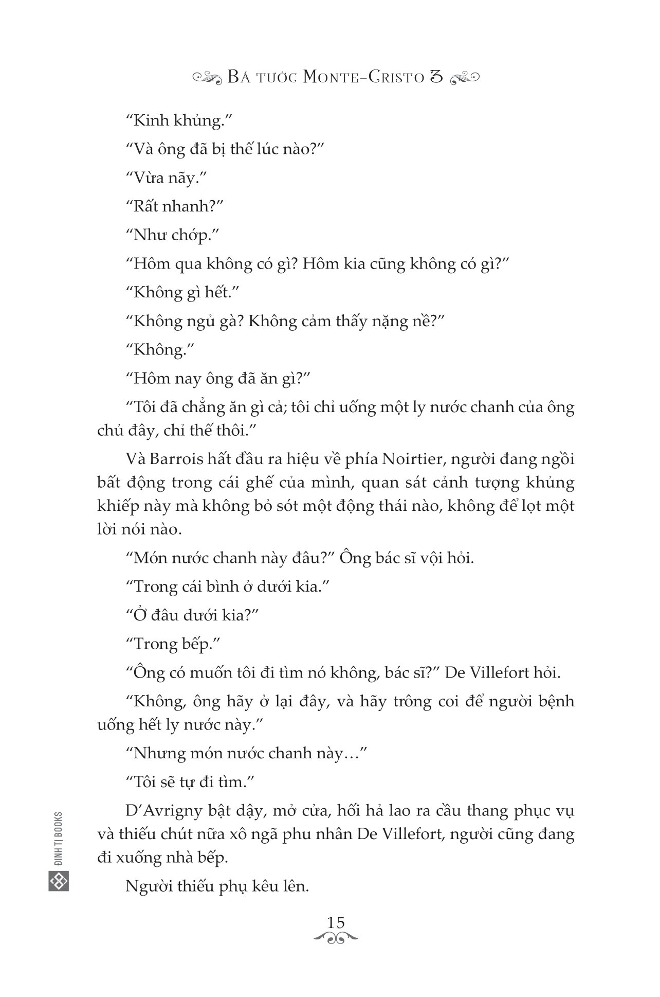 bộ bá tước monte cristo - tập 3