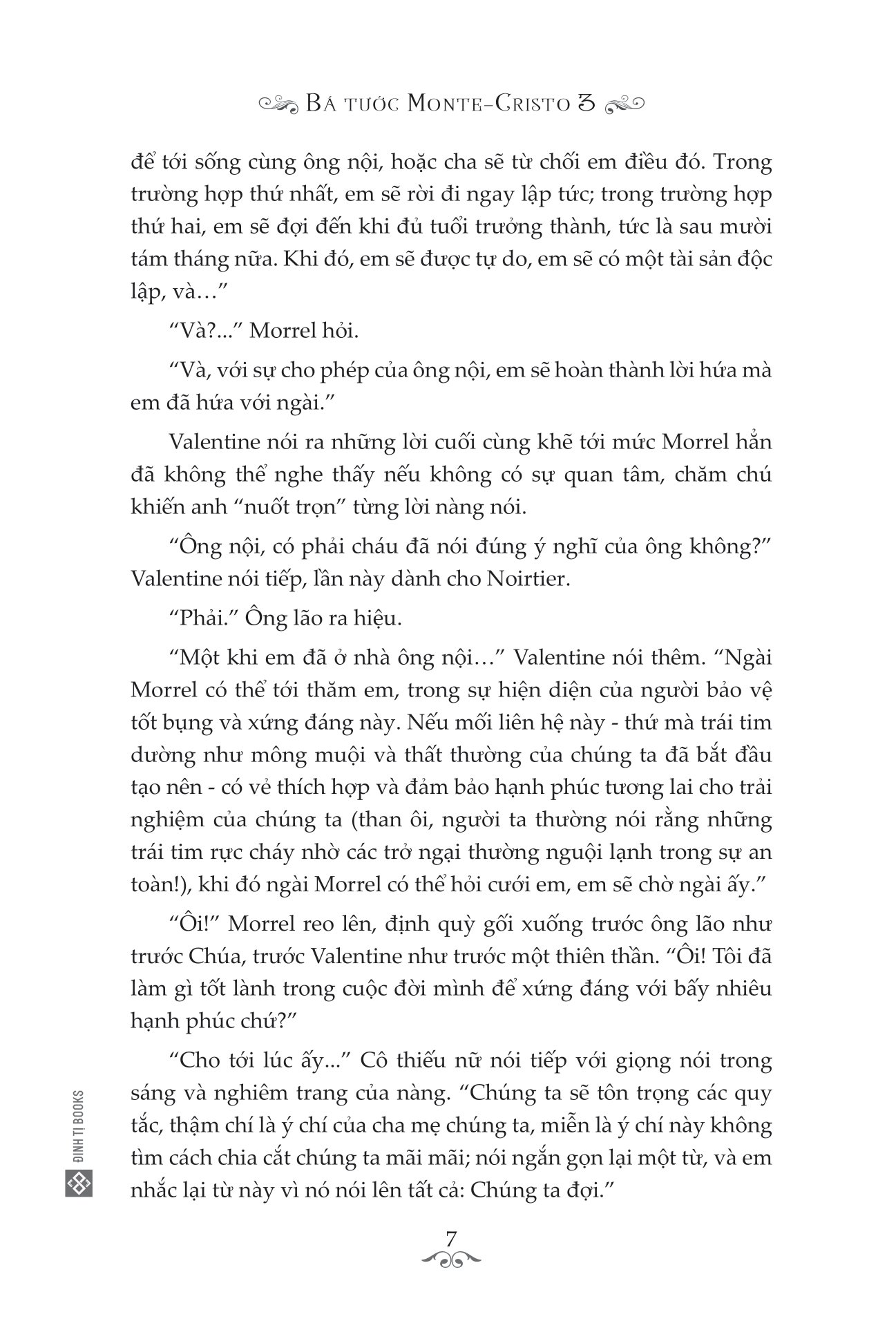 bộ bá tước monte cristo - tập 3