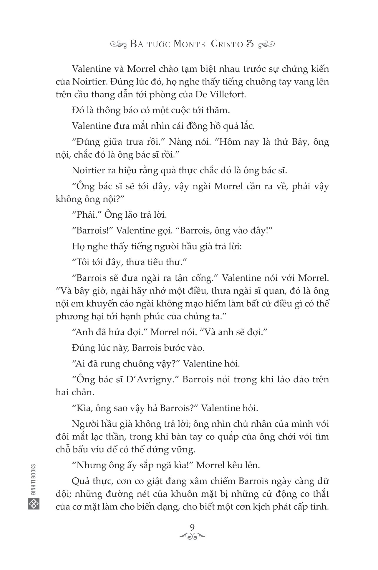 bộ bá tước monte cristo - tập 3