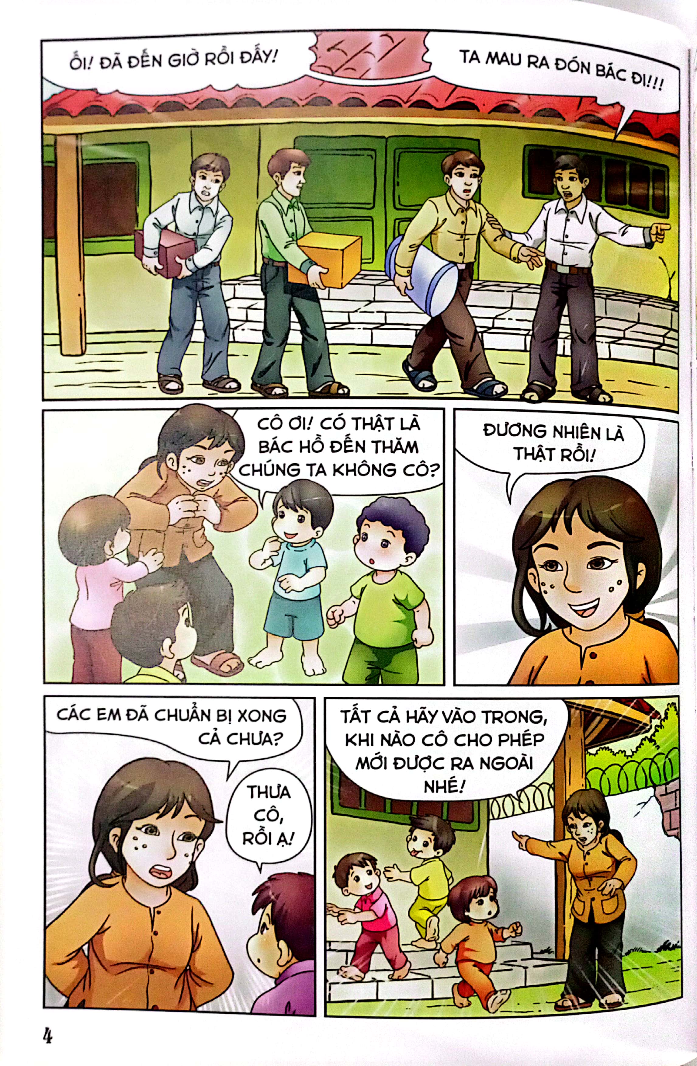 bộ bác hồ sống mãi - những mẩu chuyện hay về bác - tập 1