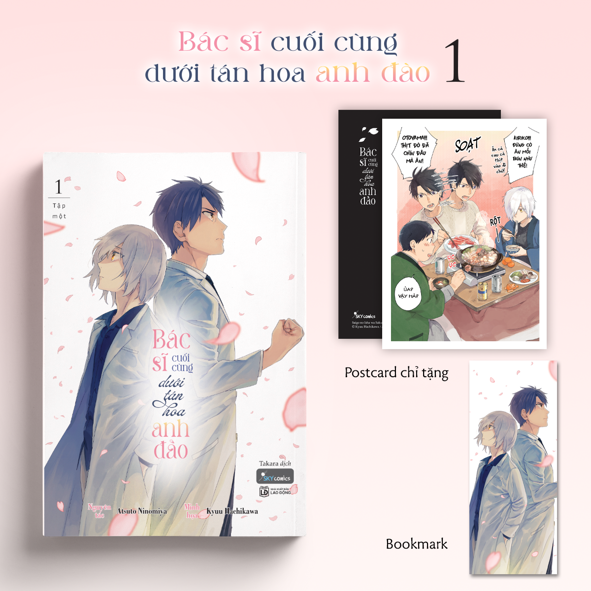 Bo
						
										
										Bac Si Cuoi Cung Duoi Tan Hoa Anh Dao - Tap 1 - Tang Kem Bookmark + Postcard