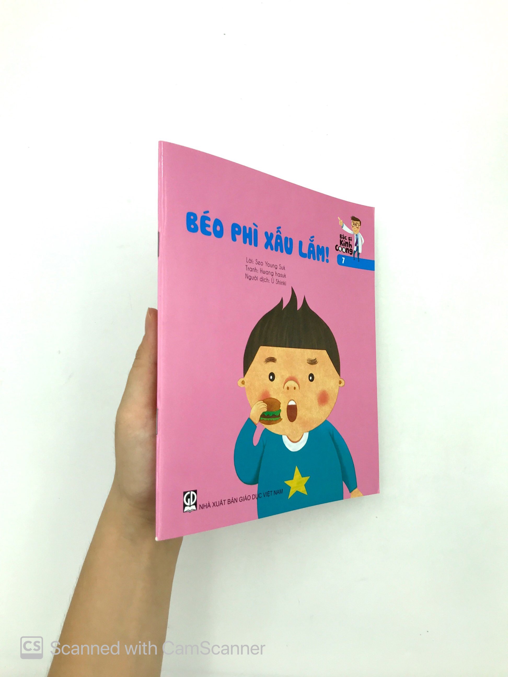 bộ bác sĩ kính coong 7 - béo phì xấu lắm! (tái bản 2019)