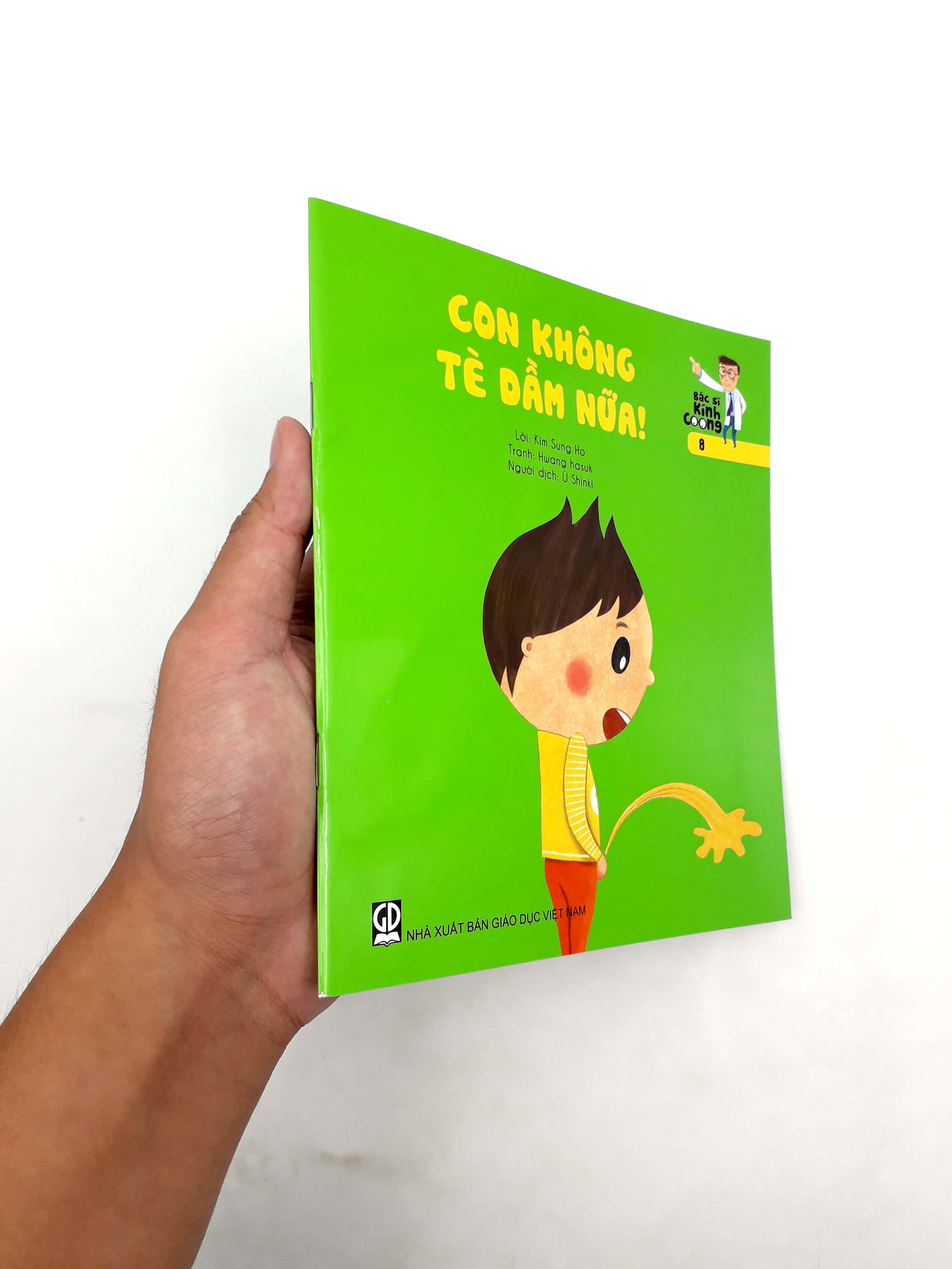 bộ bác sĩ kính coong tập 8 - con không tè dầm nữa! (tái bản 2019)