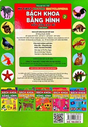 bộ bách khoa bằng hình đầu tiên cho bé 2 - chủ đề thế giới động vật