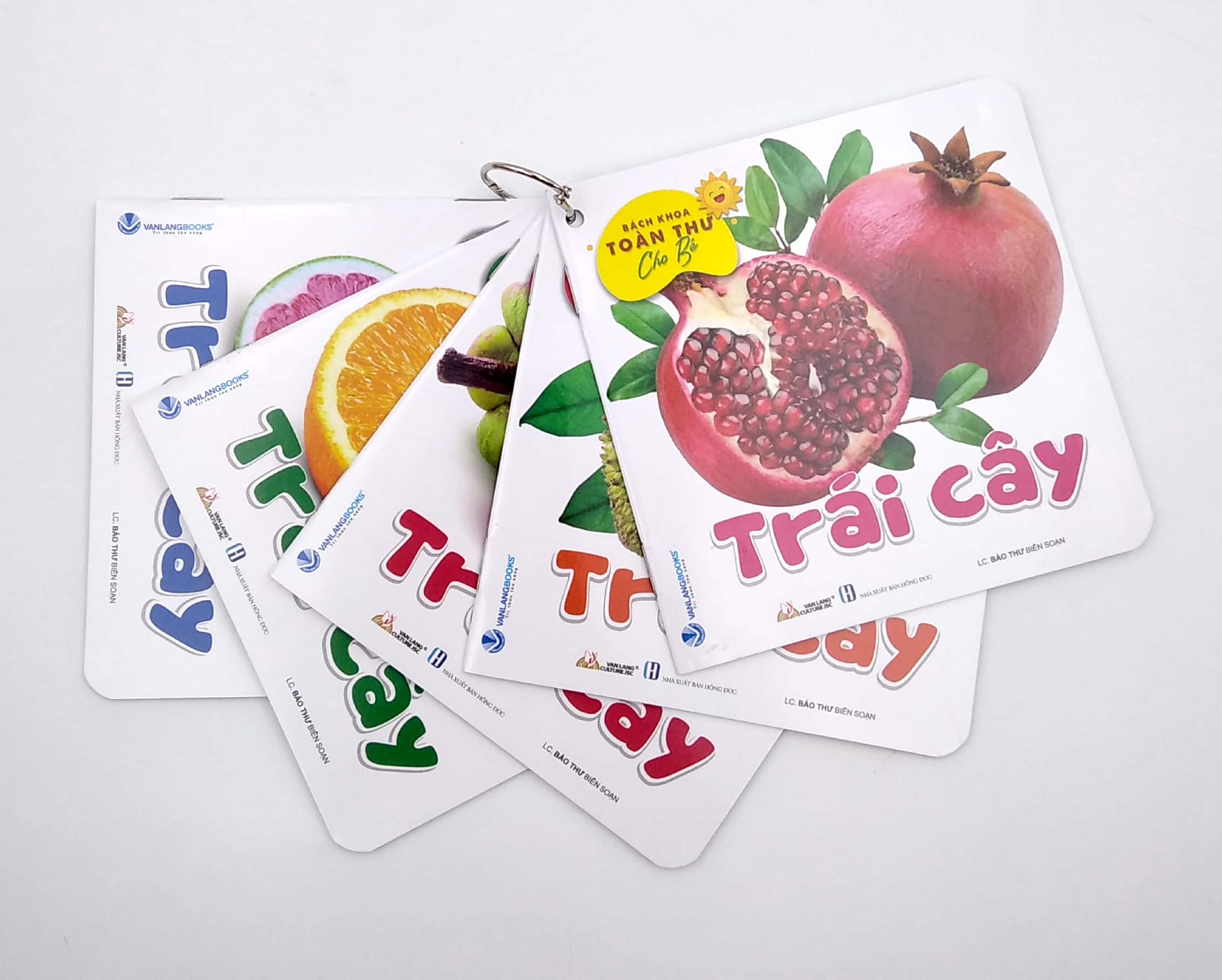 bộ bách khoa toàn thư cho bé - trái cây (bộ 5 cuốn)