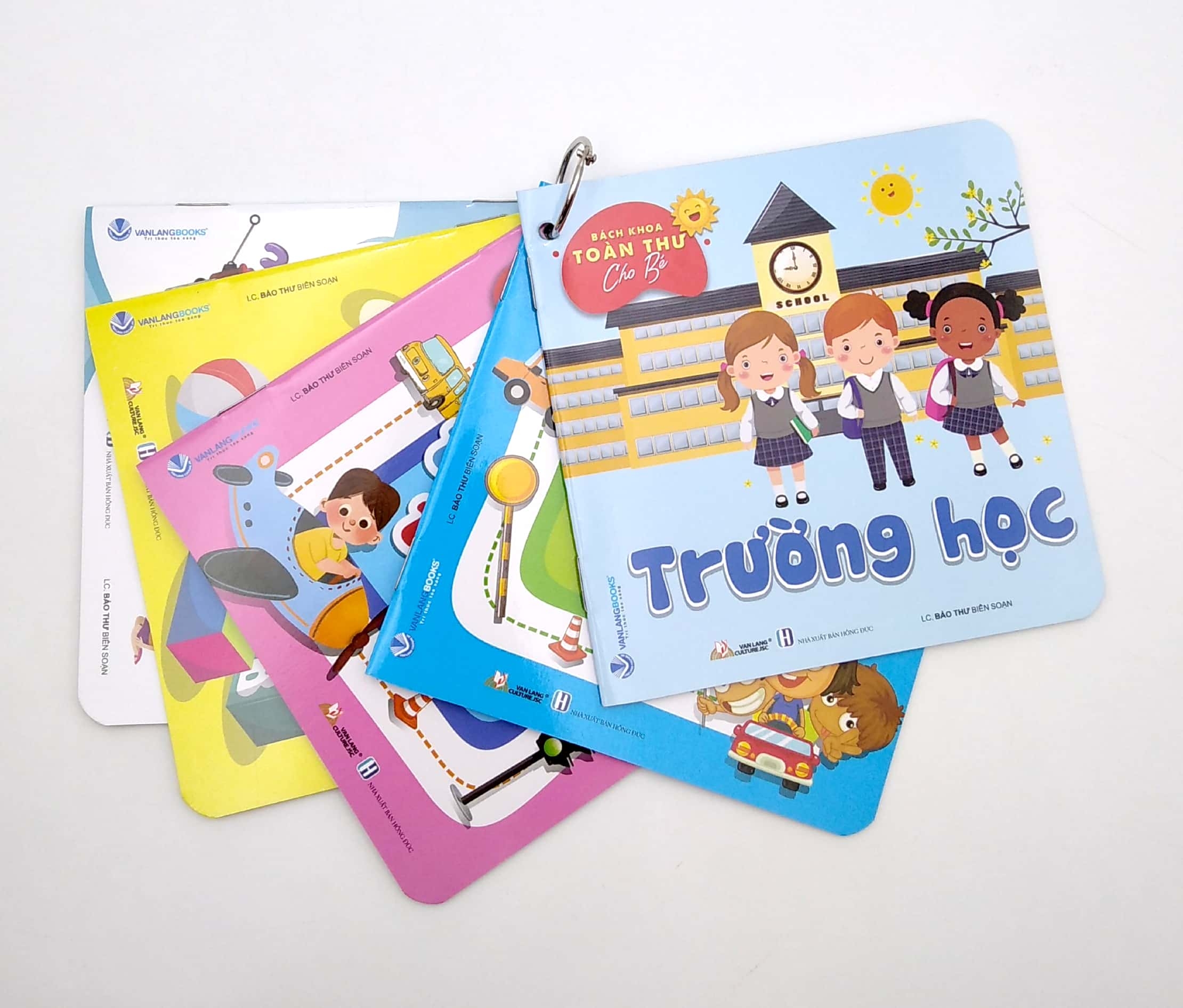 bộ bách khoa toàn thư cho bé - trường học (bộ 5 cuốn)