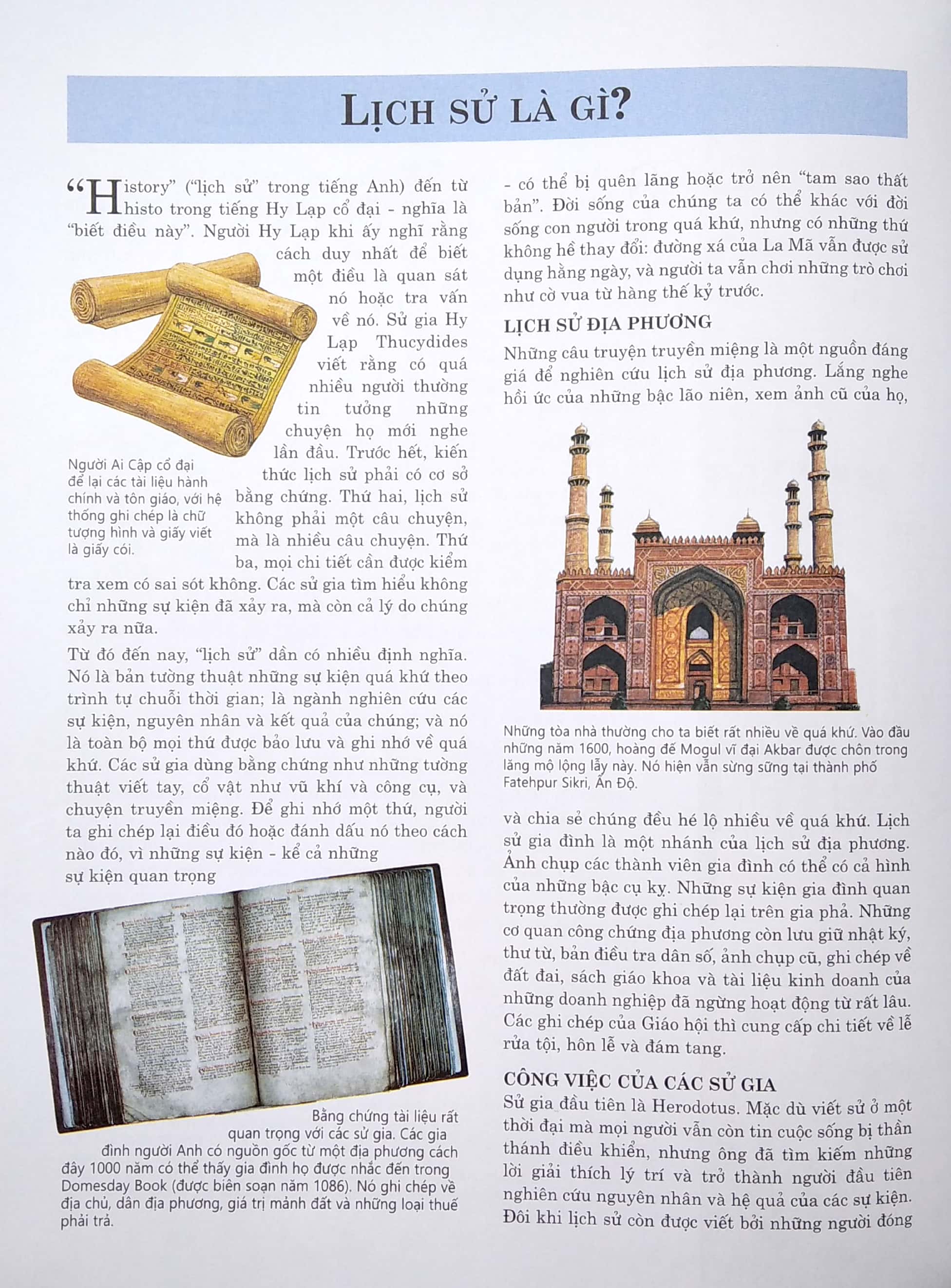 bộ bách khoa toàn thư lịch sử - tập 1