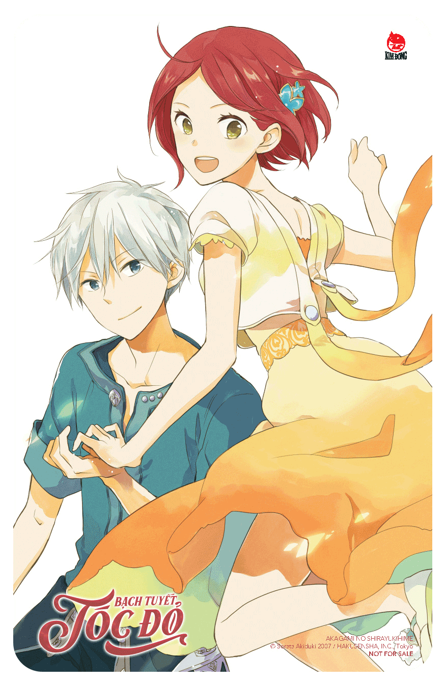 bộ bạch tuyết tóc đỏ - tập 11 - tặng kèm card pvc