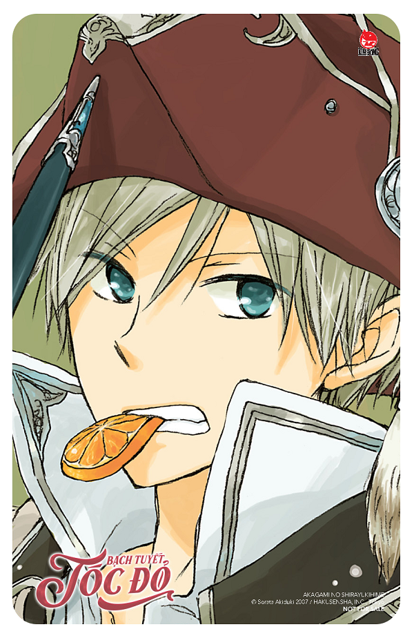 bộ bạch tuyết tóc đỏ - tập 5 - tặng kèm card pvc