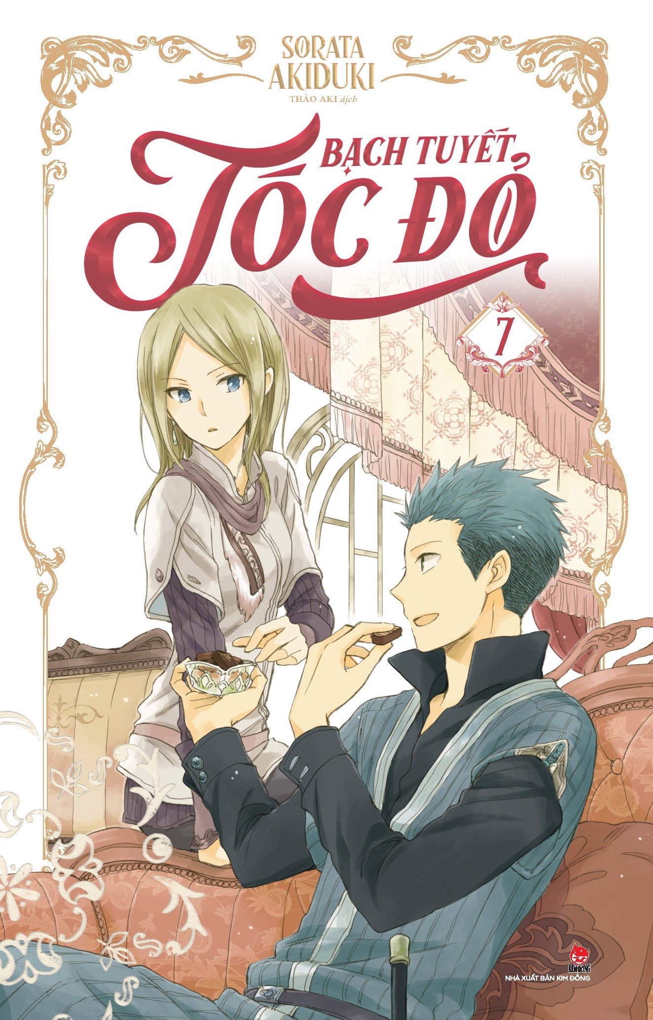 bộ bạch tuyết tóc đỏ - tập 7 - tặng kèm card pvc