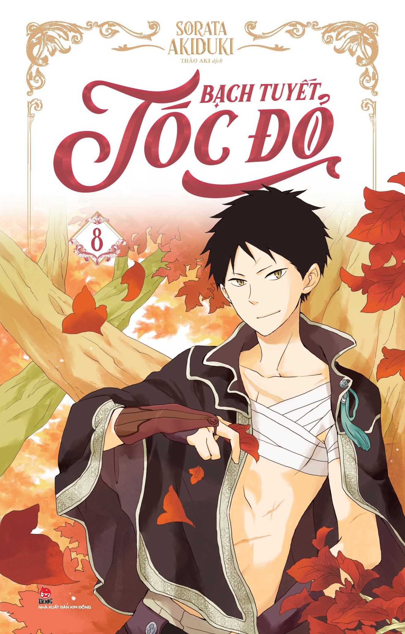 bộ bạch tuyết tóc đỏ - tập 8