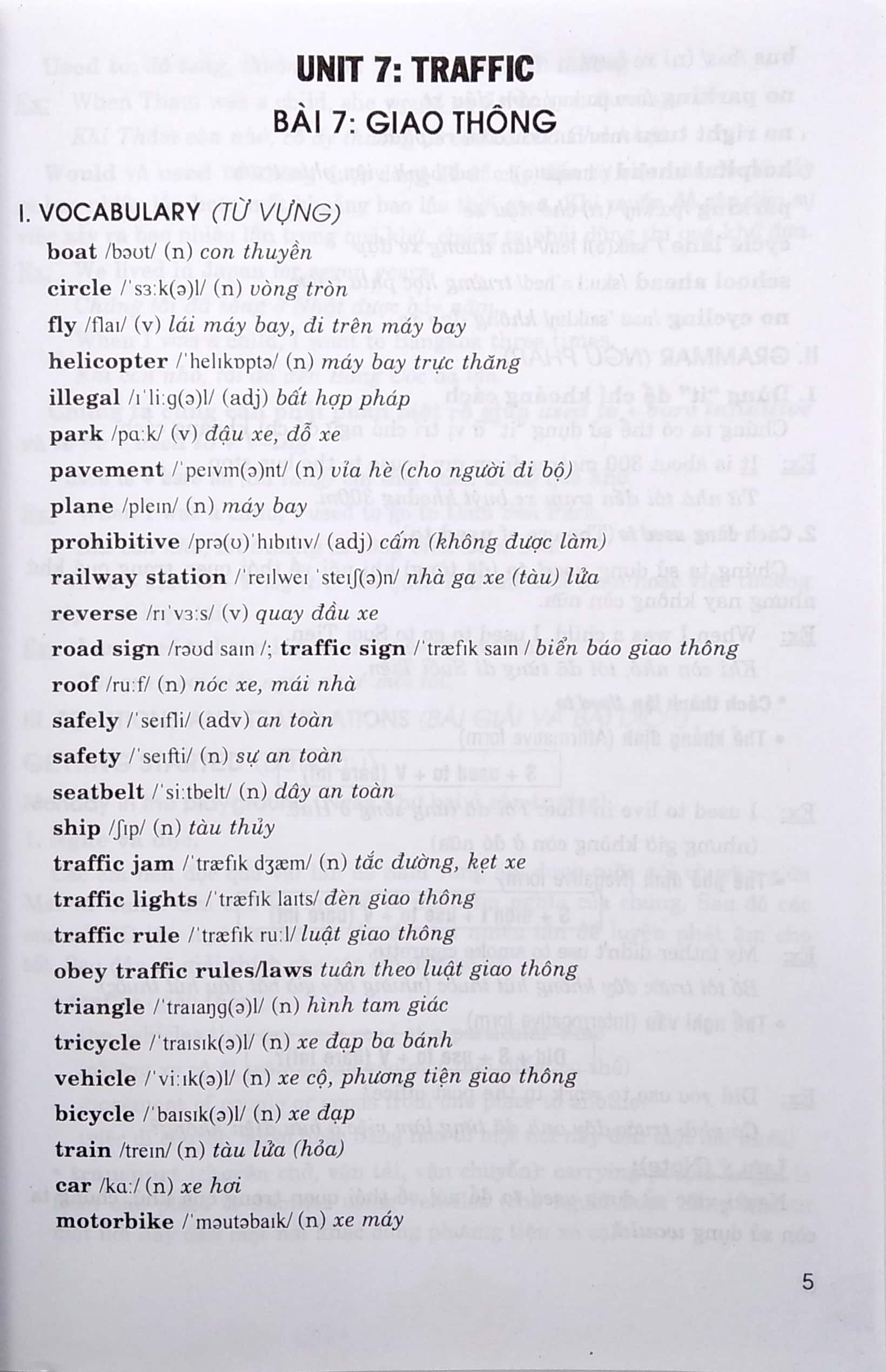 bộ bài giảng và lời giải chi tiết tiếng anh 7 - tập 2