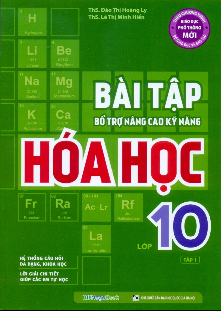 bộ bài tập bổ trợ nâng cao kỹ năng hóa học lớp 10 - tập 1
