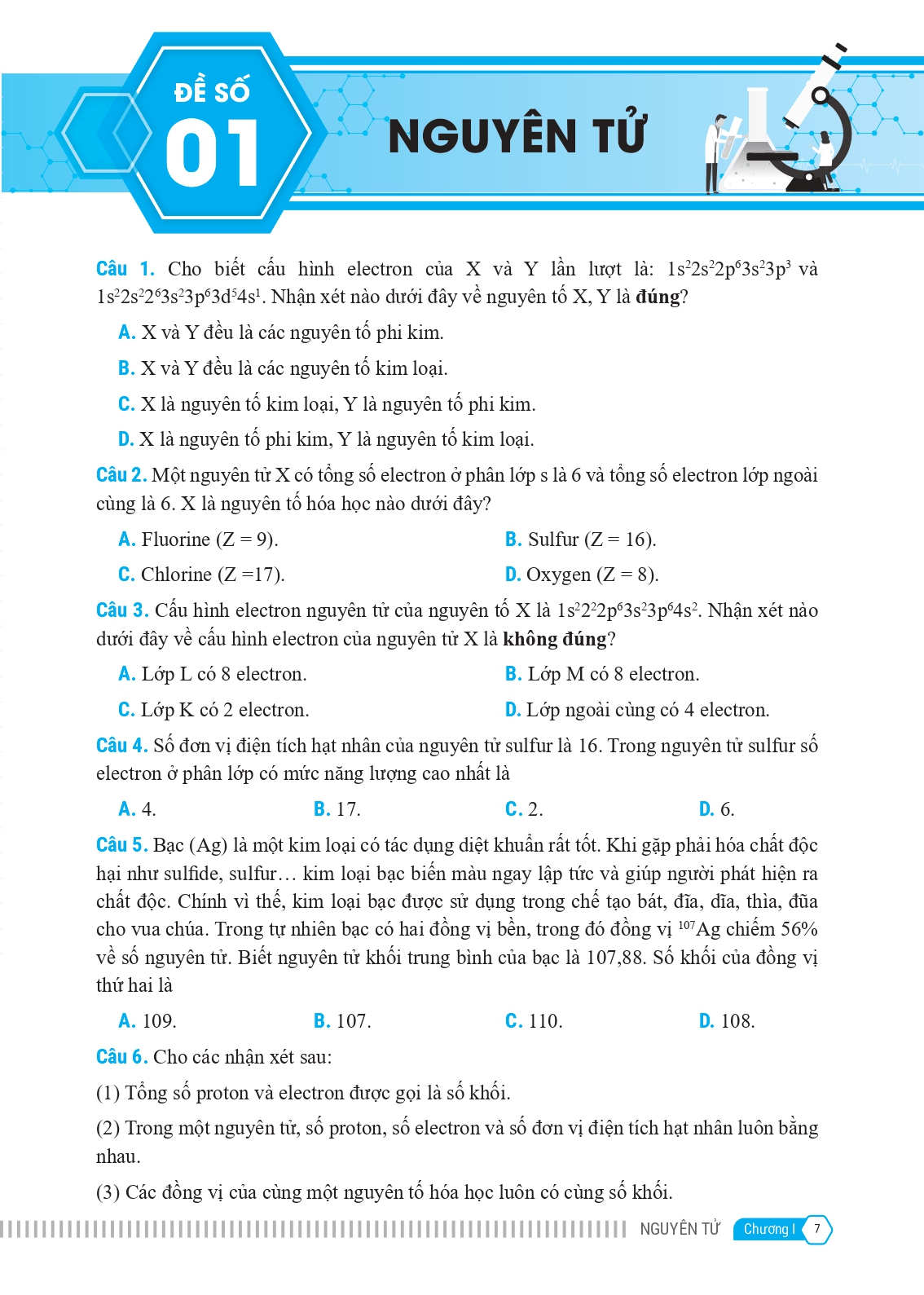 bộ bài tập bổ trợ nâng cao kỹ năng hóa học lớp 10 - tập 1