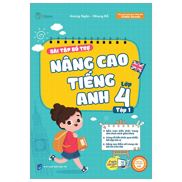 bộ bài tập bổ trợ nâng cao tiếng anh lớp 4 - tập 1 (theo giáo khoa tiếng anh global sucsess)