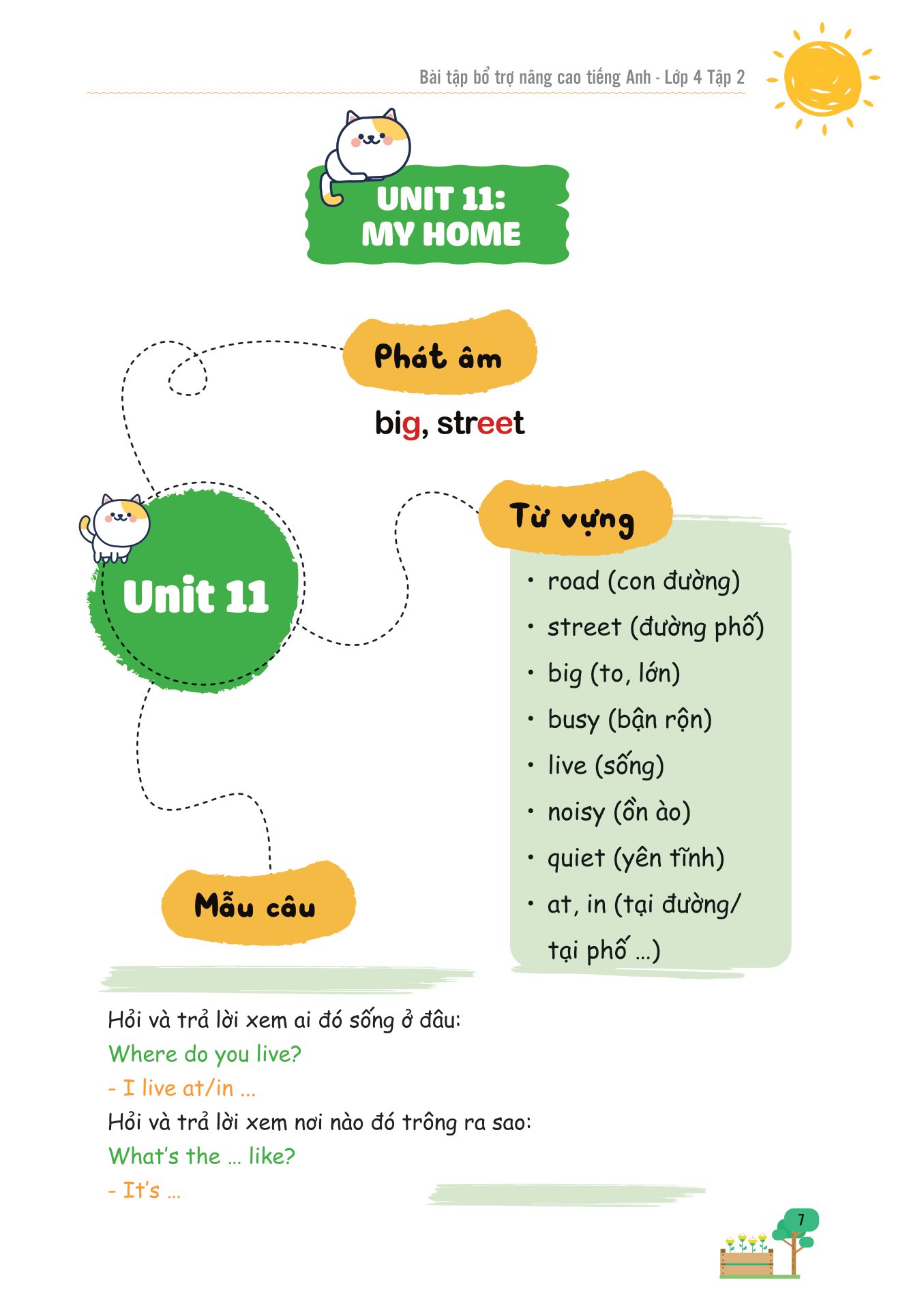 bộ bài tập bổ trợ nâng cao tiếng anh lớp 4 - tập 2 (theo giáo khoa tiếng anh global sucsess)