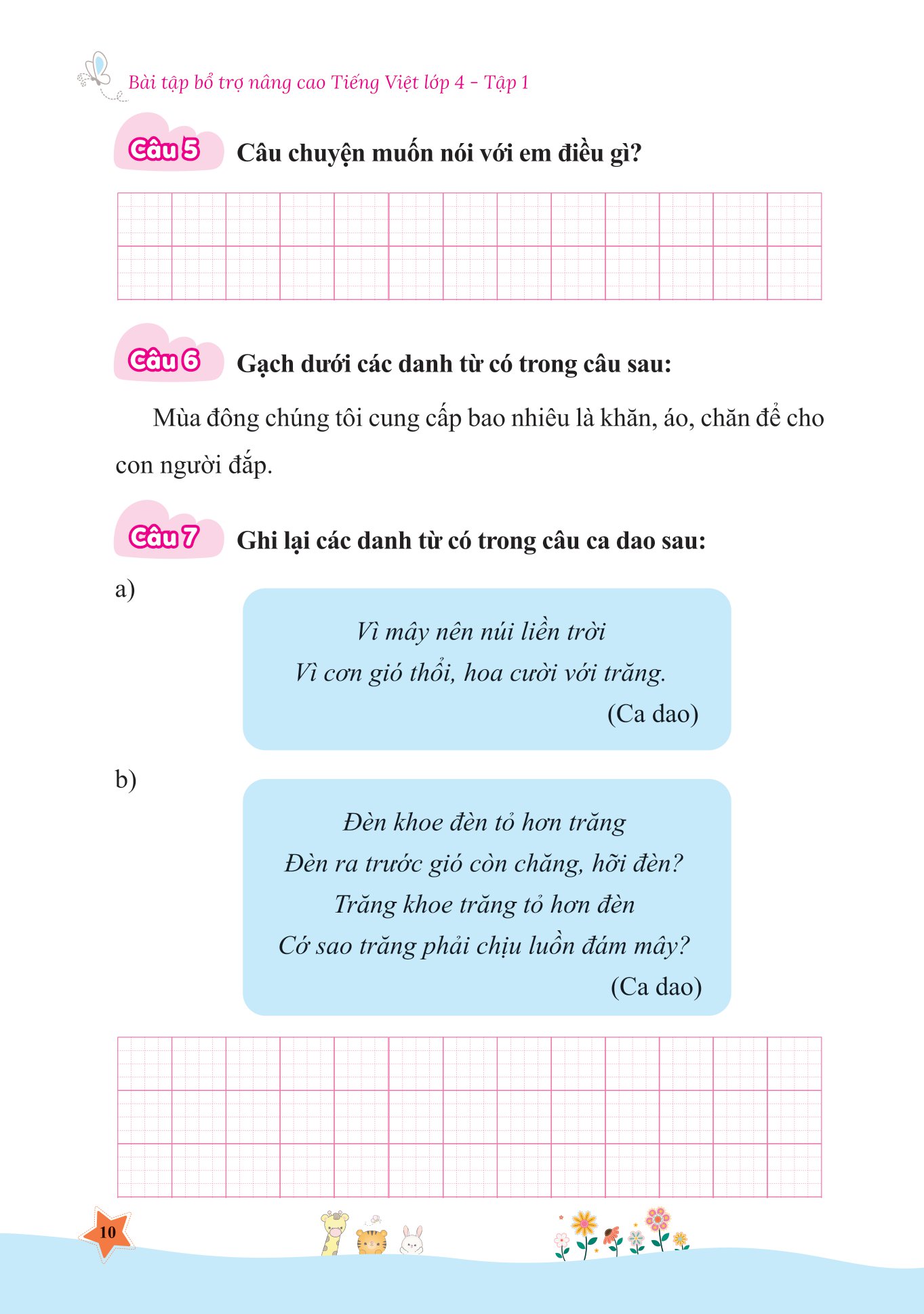 bộ bài tập bổ trợ nâng cao tiếng việt lớp 4 - tập 1 (theo chương trình của bộ sách kết nối tri thức với cuộc sống)