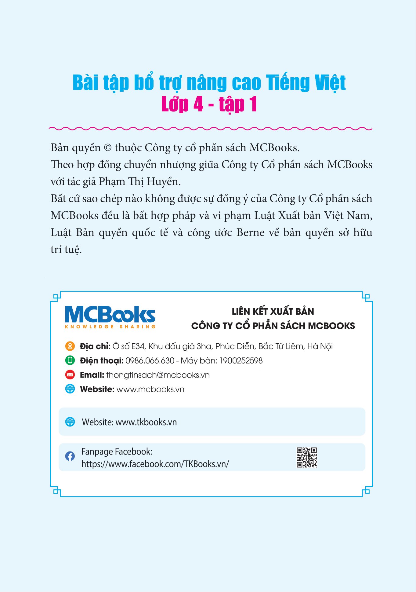 bộ bài tập bổ trợ nâng cao tiếng việt lớp 4 - tập 1 (theo chương trình của bộ sách kết nối tri thức với cuộc sống)