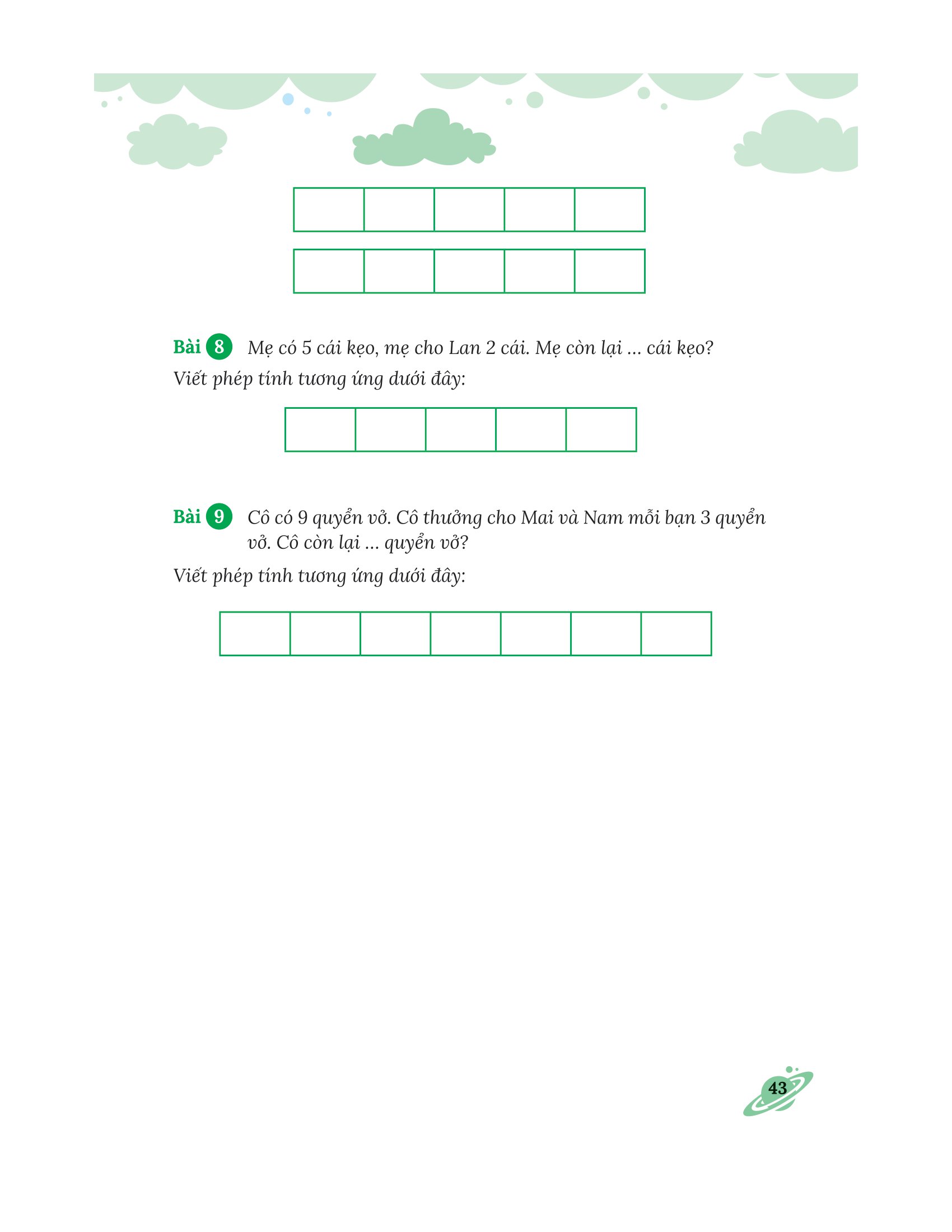 bộ bài tập bổ trợ nâng cao toán lớp 1 - tập 1 (bám sát sgk kết nối tri thức với cuộc sống)