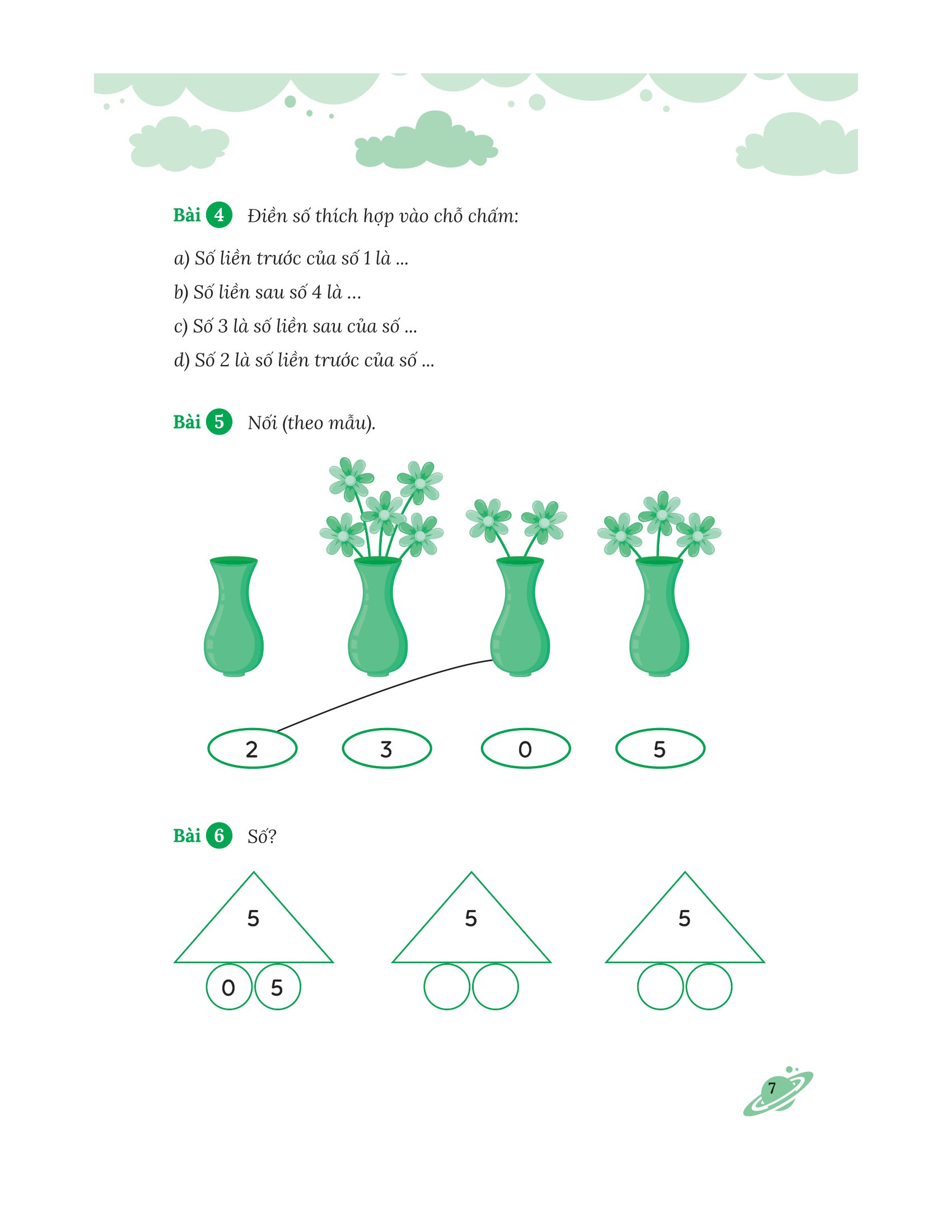 bộ bài tập bổ trợ nâng cao toán lớp 1 - tập 1 (bám sát sgk kết nối tri thức với cuộc sống)