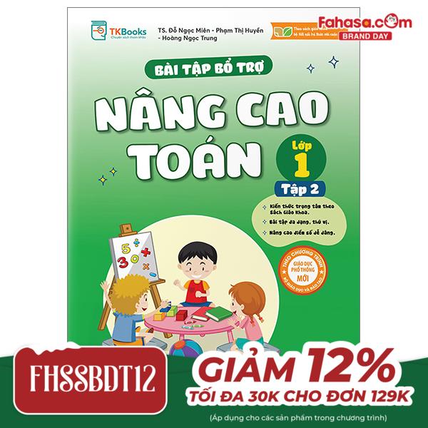 bộ bài tập bổ trợ nâng cao toán lớp 1 - tập 2 (bám sát sgk kết nối tri thức với cuộc sống)