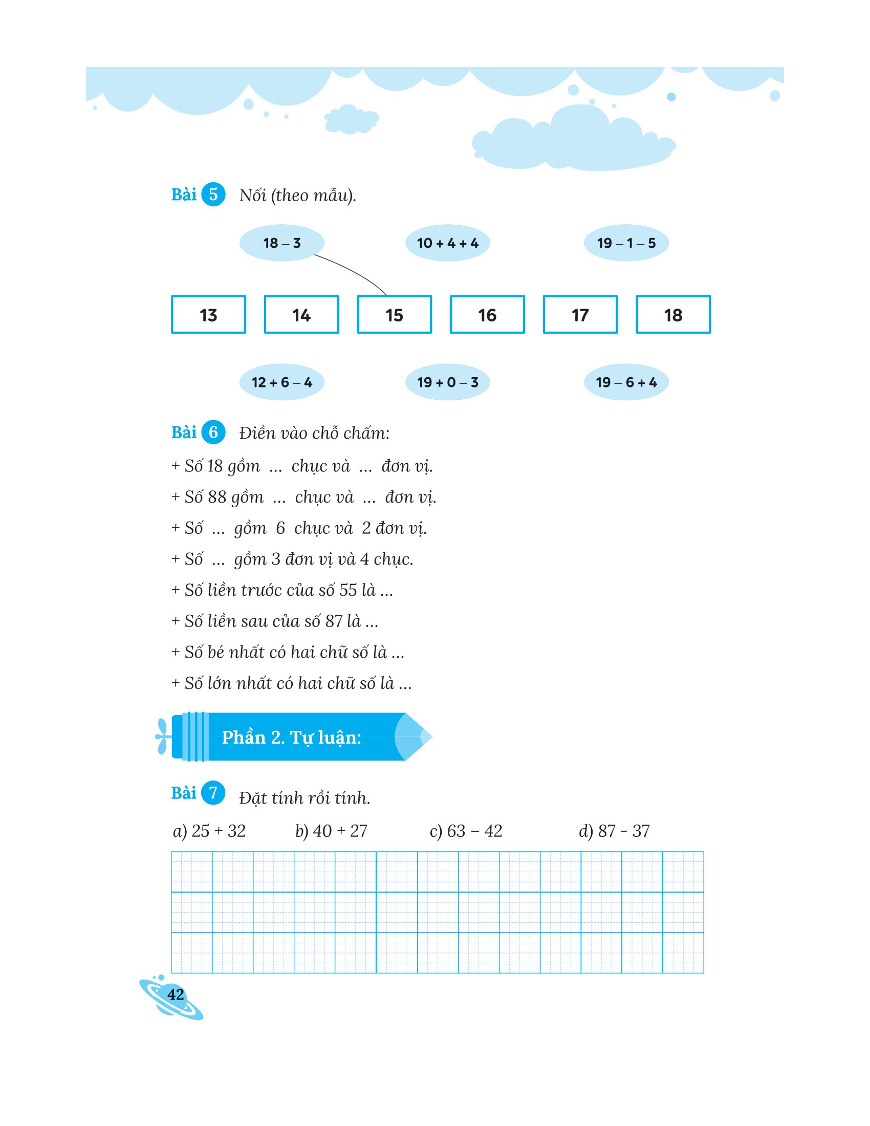 bộ bài tập bổ trợ nâng cao toán lớp 1 - tập 2 (bám sát sgk kết nối tri thức với cuộc sống)