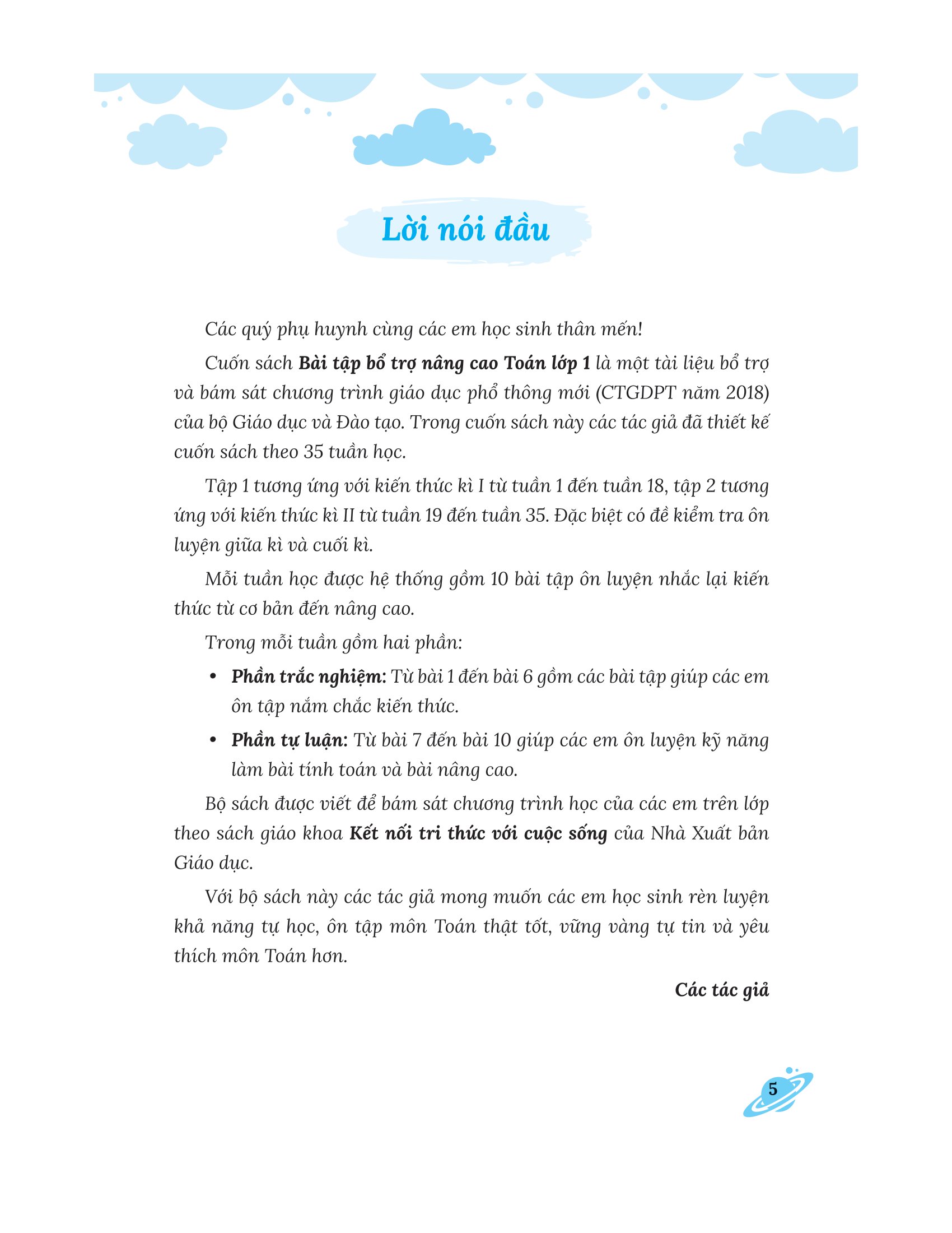 bộ bài tập bổ trợ nâng cao toán lớp 1 - tập 2 (bám sát sgk kết nối tri thức với cuộc sống)