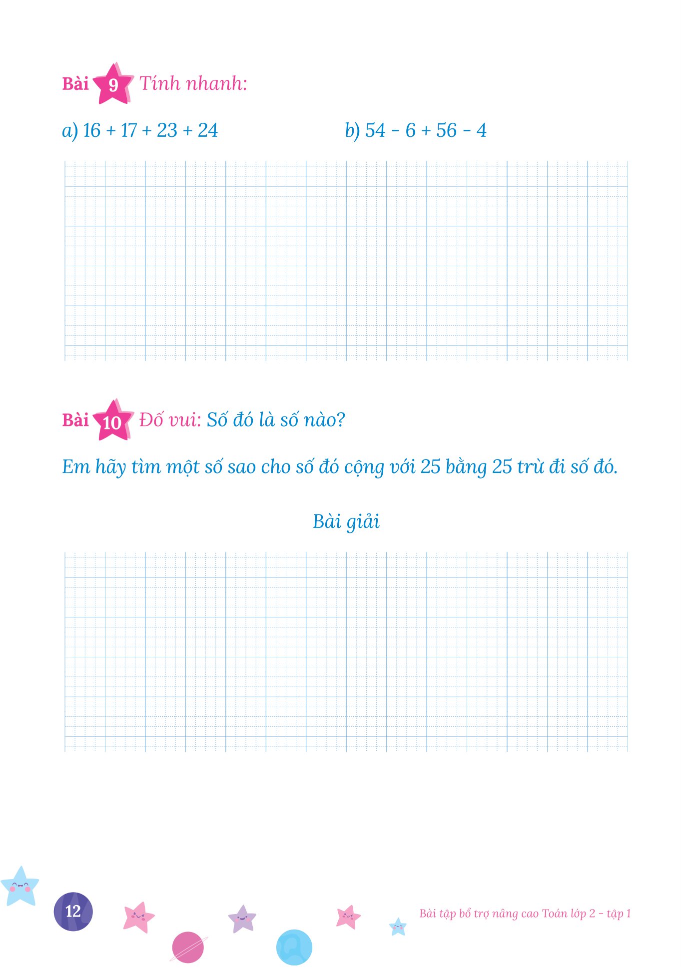 bộ bài tập bổ trợ nâng cao toán lớp 2 - tập 1 (bám sát sgk kết nối tri thức với cuộc sống)