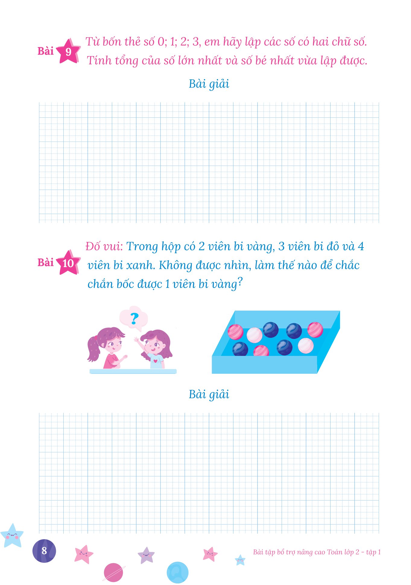 bộ bài tập bổ trợ nâng cao toán lớp 2 - tập 1 (bám sát sgk kết nối tri thức với cuộc sống)