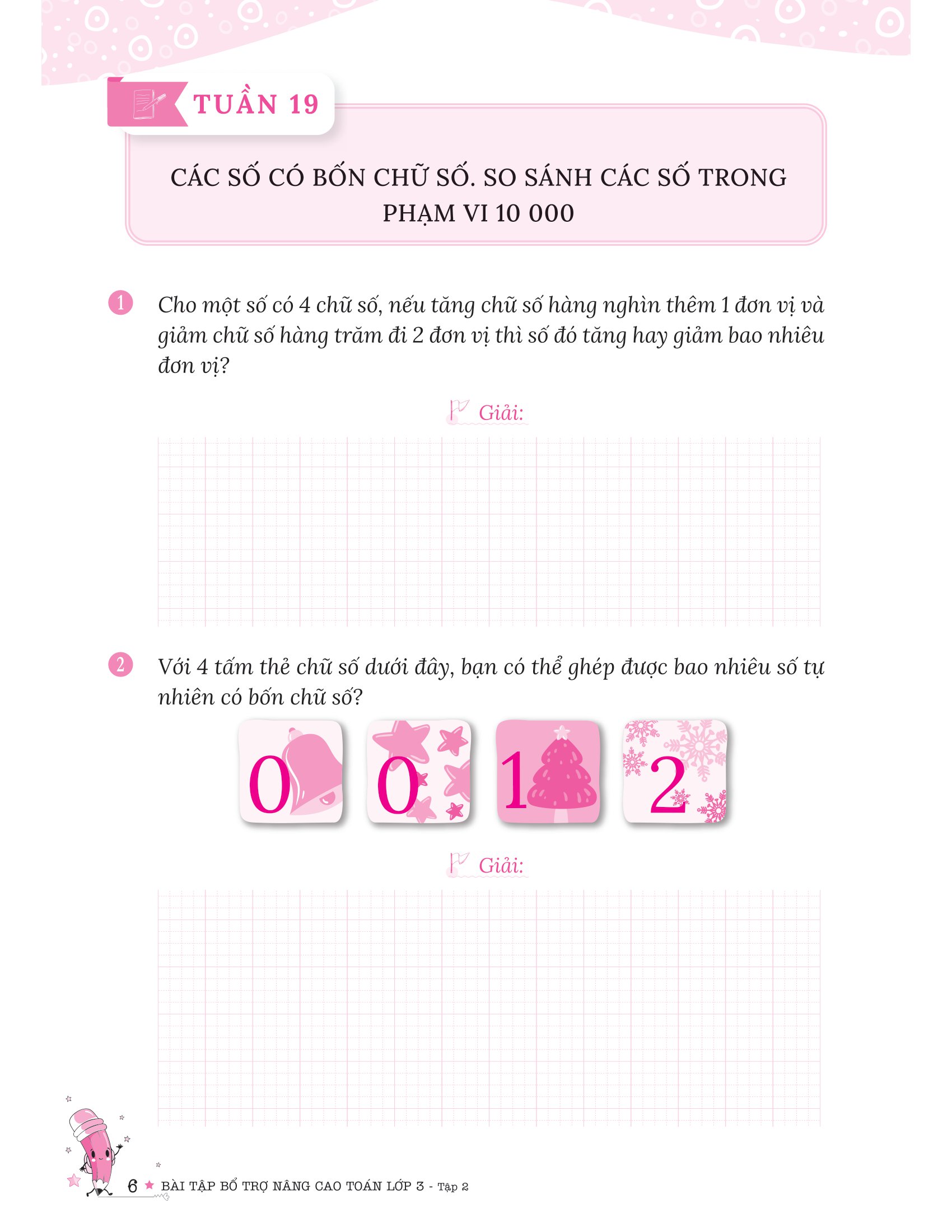 bộ bài tập bổ trợ nâng cao toán lớp 3 - tập 2 (theo chương trình gdpt của bộ kết nối tri thức)