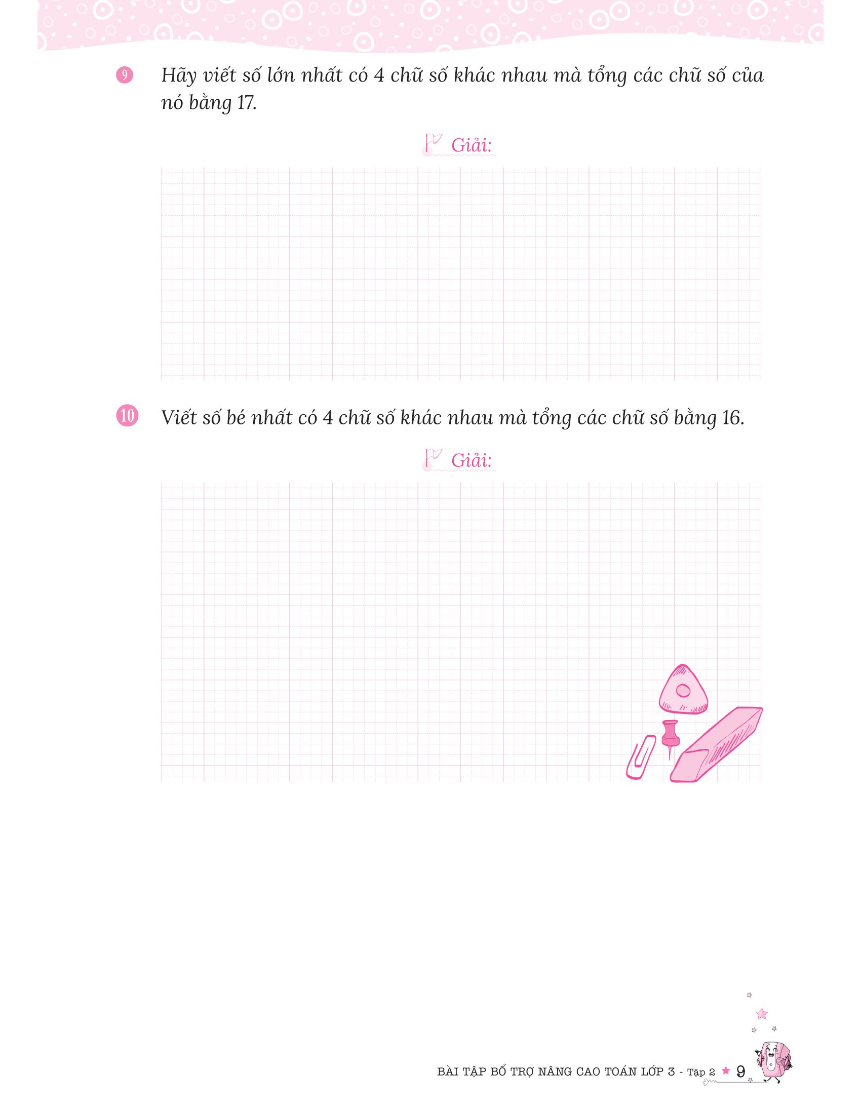 bộ bài tập bổ trợ nâng cao toán lớp 3 - tập 2 (theo chương trình gdpt của bộ kết nối tri thức)