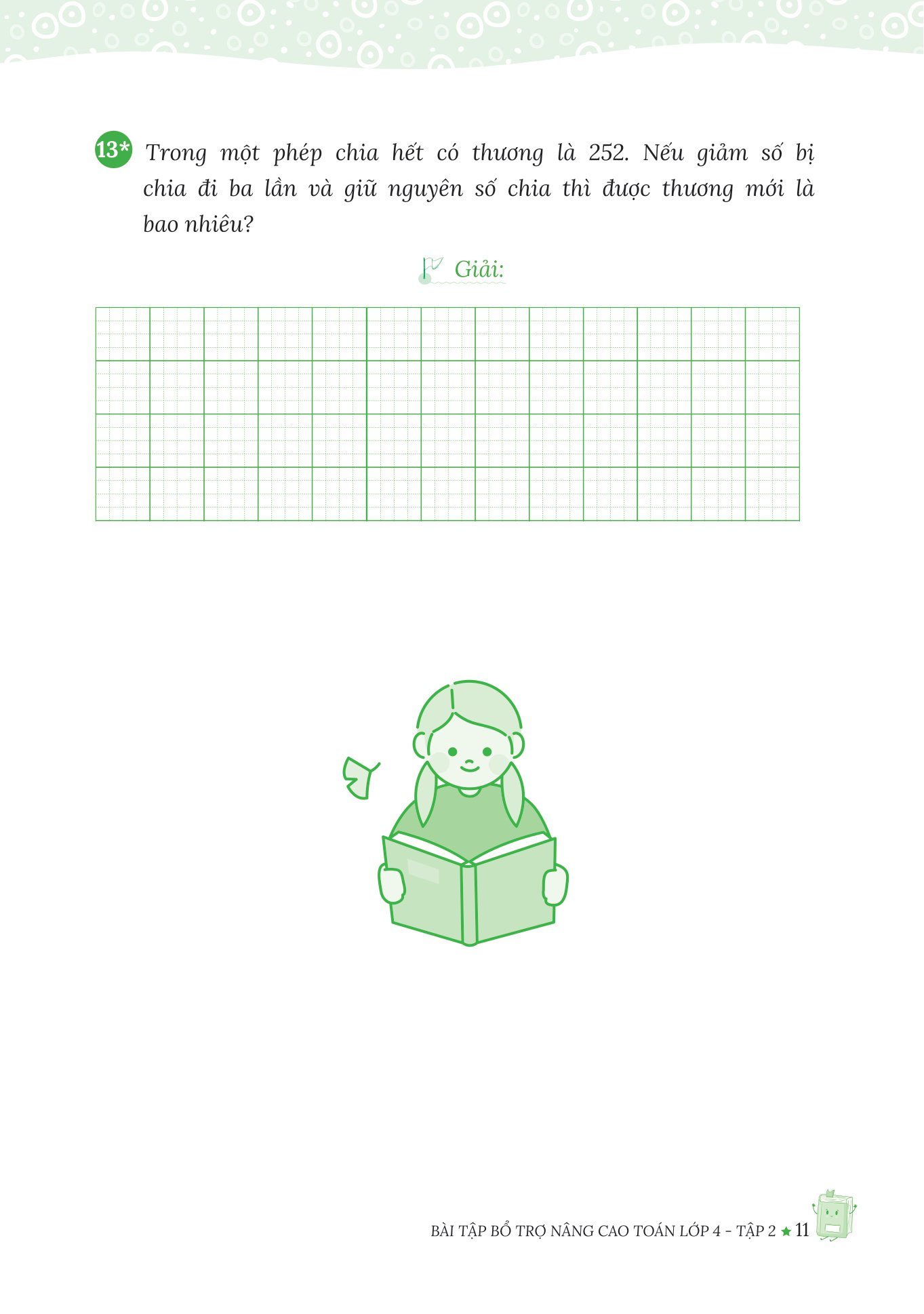 bộ bài tập bổ trợ nâng cao toán lớp 4 - tập 2 (theo chương trình của bộ sách kết nối tri thức với cuộc sống)