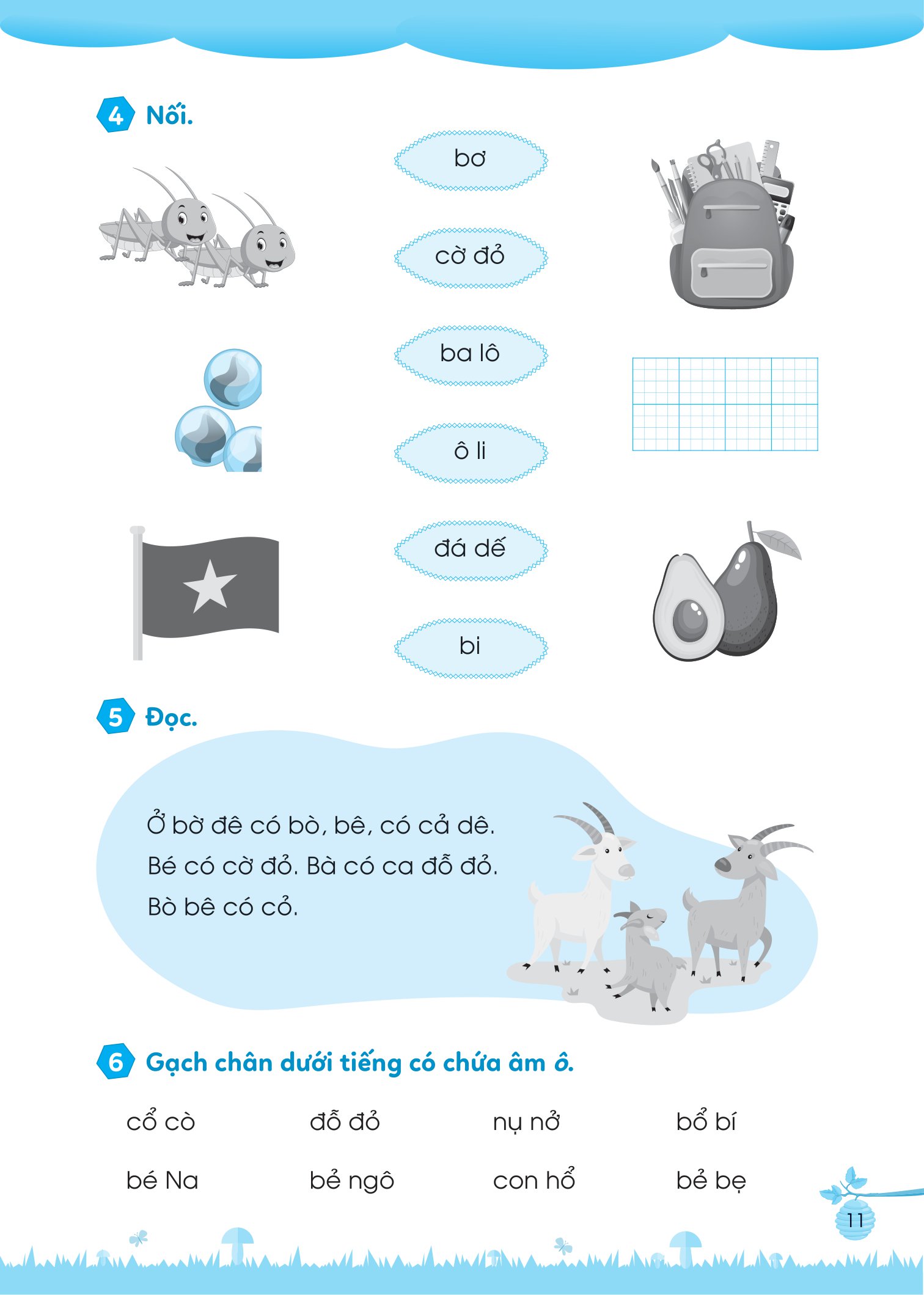 bộ bài tập bổ trợ tiếng việt cơ bản và nâng cao lớp 1 - tập 1