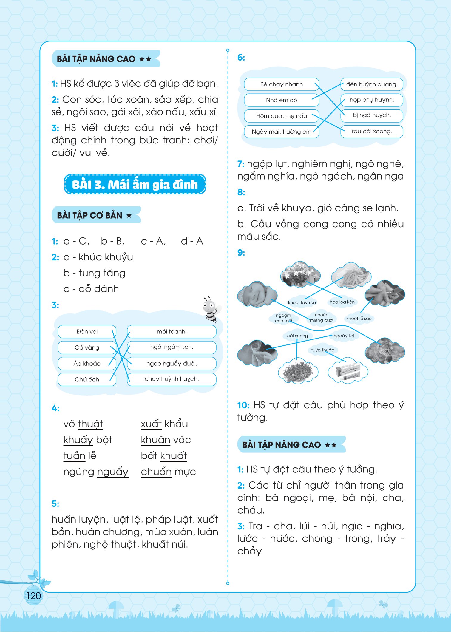 bộ bài tập bổ trợ tiếng việt cơ bản và nâng cao lớp 1 - tập 2
