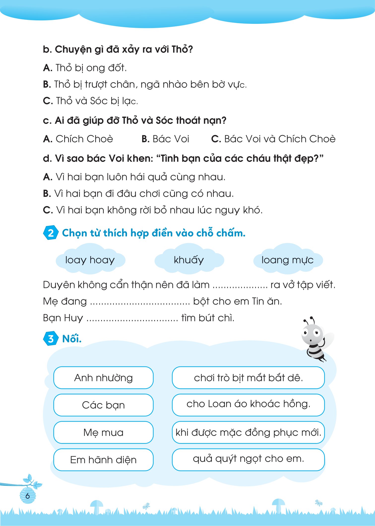 bộ bài tập bổ trợ tiếng việt cơ bản và nâng cao lớp 1 - tập 2