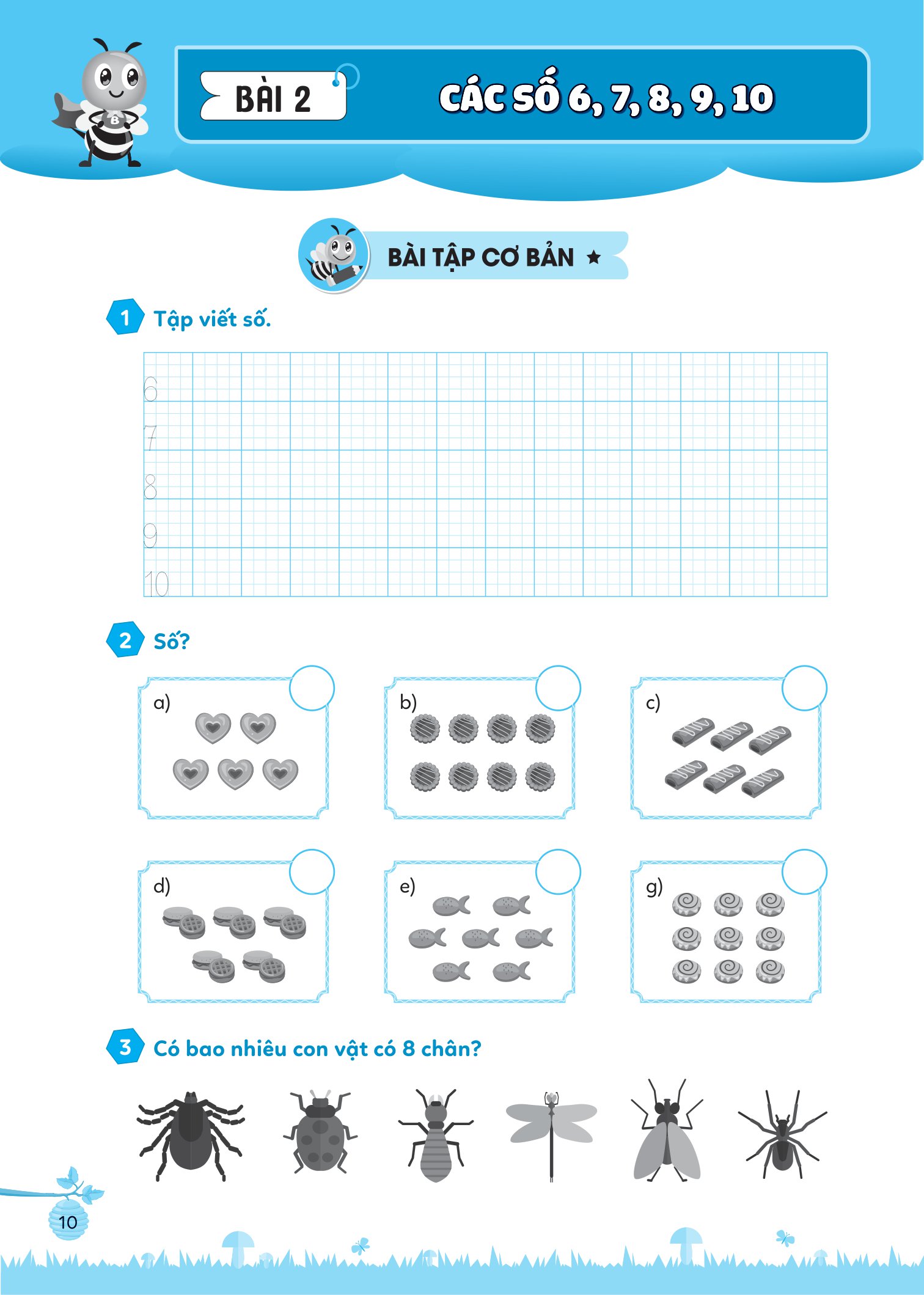 bộ bài tập bổ trợ toán cơ bản và nâng cao lớp 1 - tập 1
