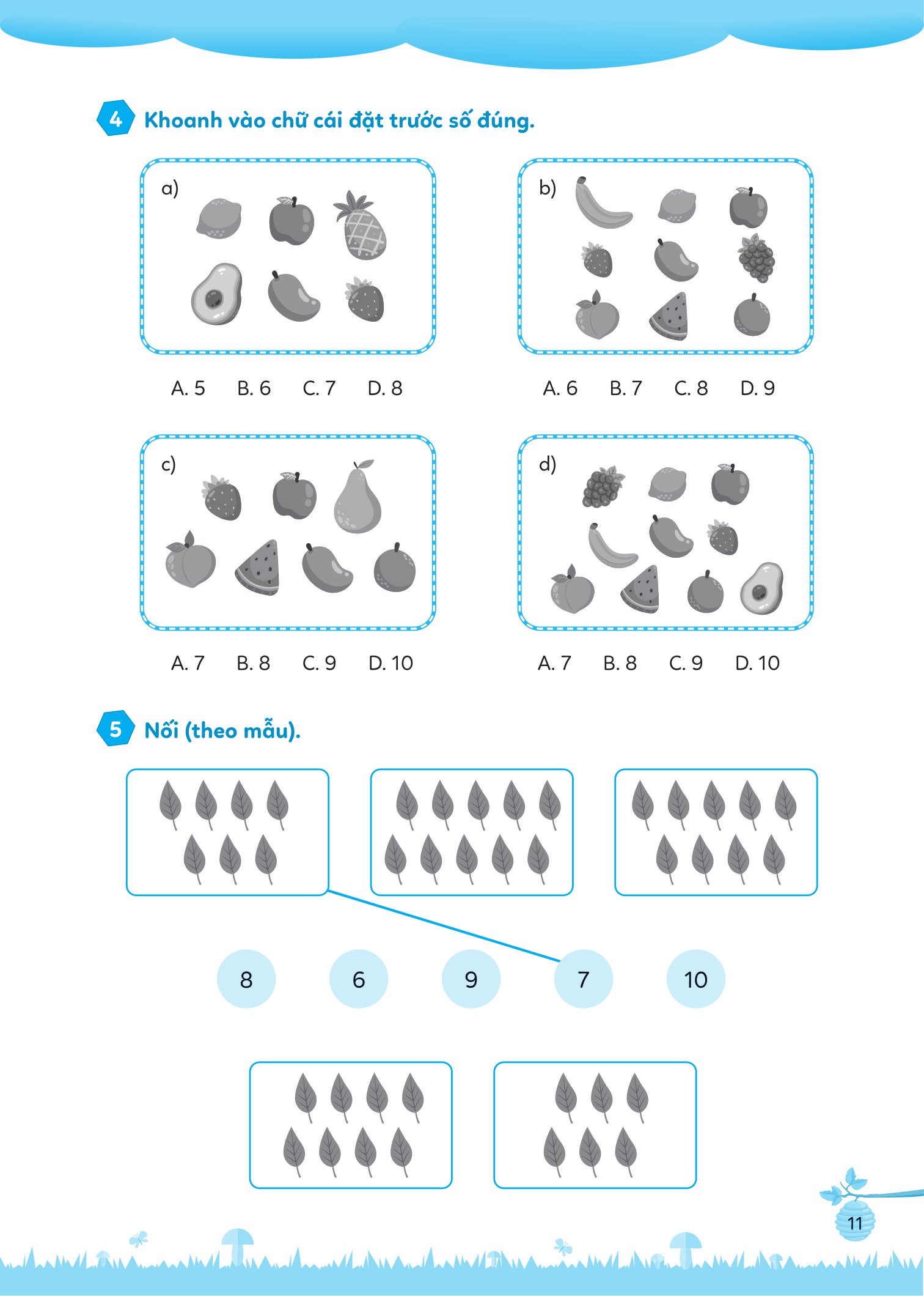 bộ bài tập bổ trợ toán cơ bản và nâng cao lớp 1 - tập 1